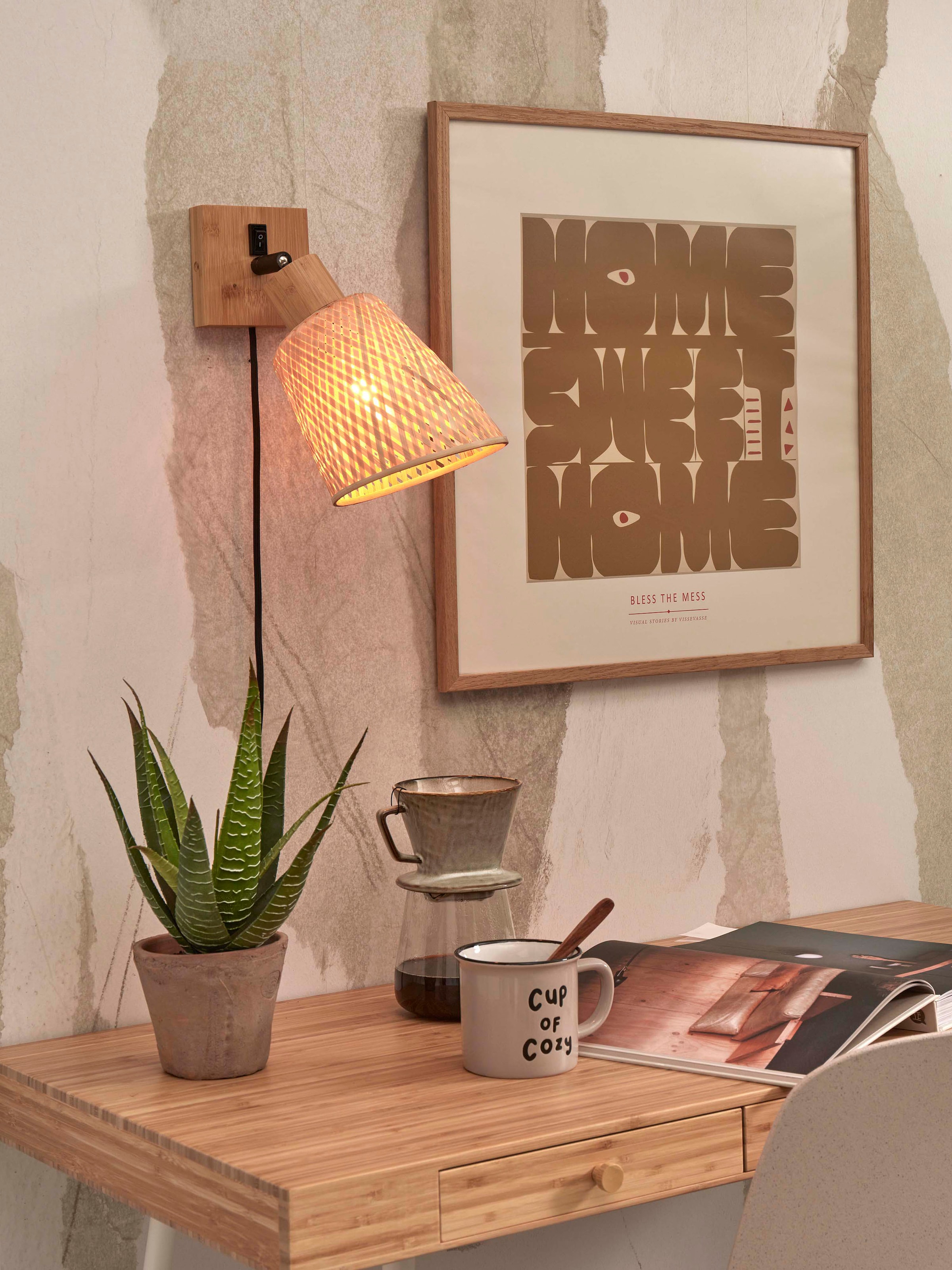 GOOD&MOJO Wandleuchte »JAVA« E27 1 Stk.