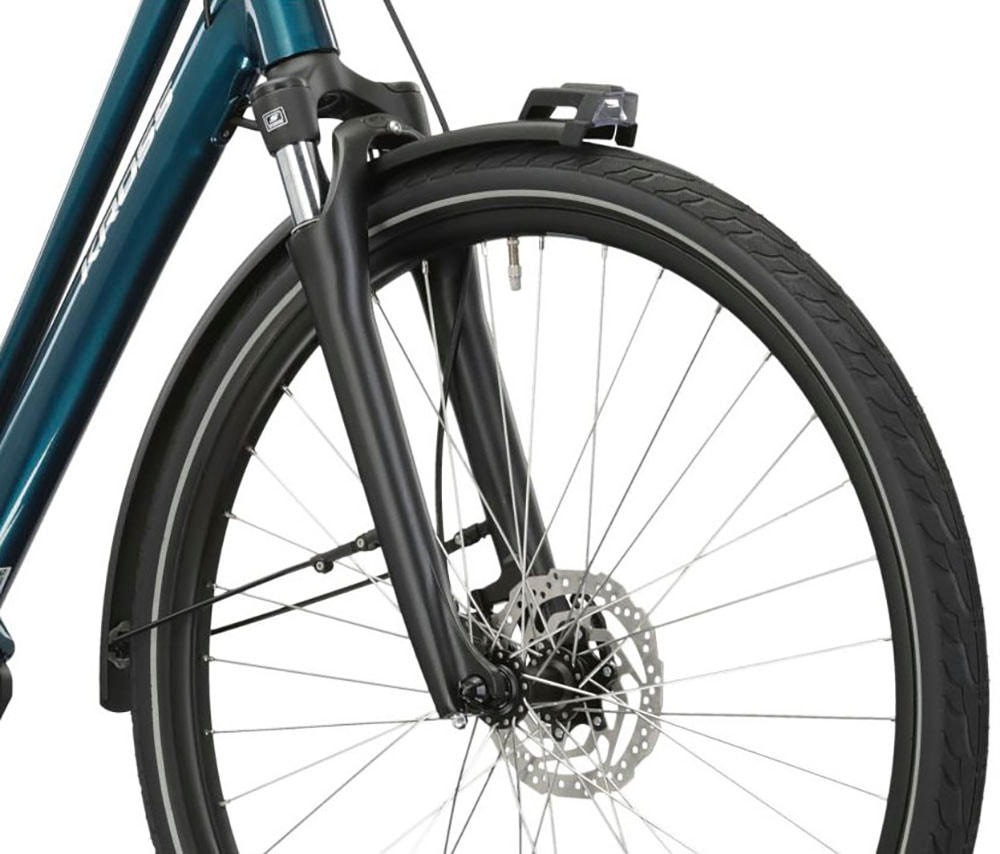 Kross E-Bike »E-Citybike Sentio Hybrid 5.0 28 Zoll blau«, 7 Gang, Shimano, NEXUS, Mittelmotor 250 W, Pedelec, Elektrofahrrad für Damen und Herren