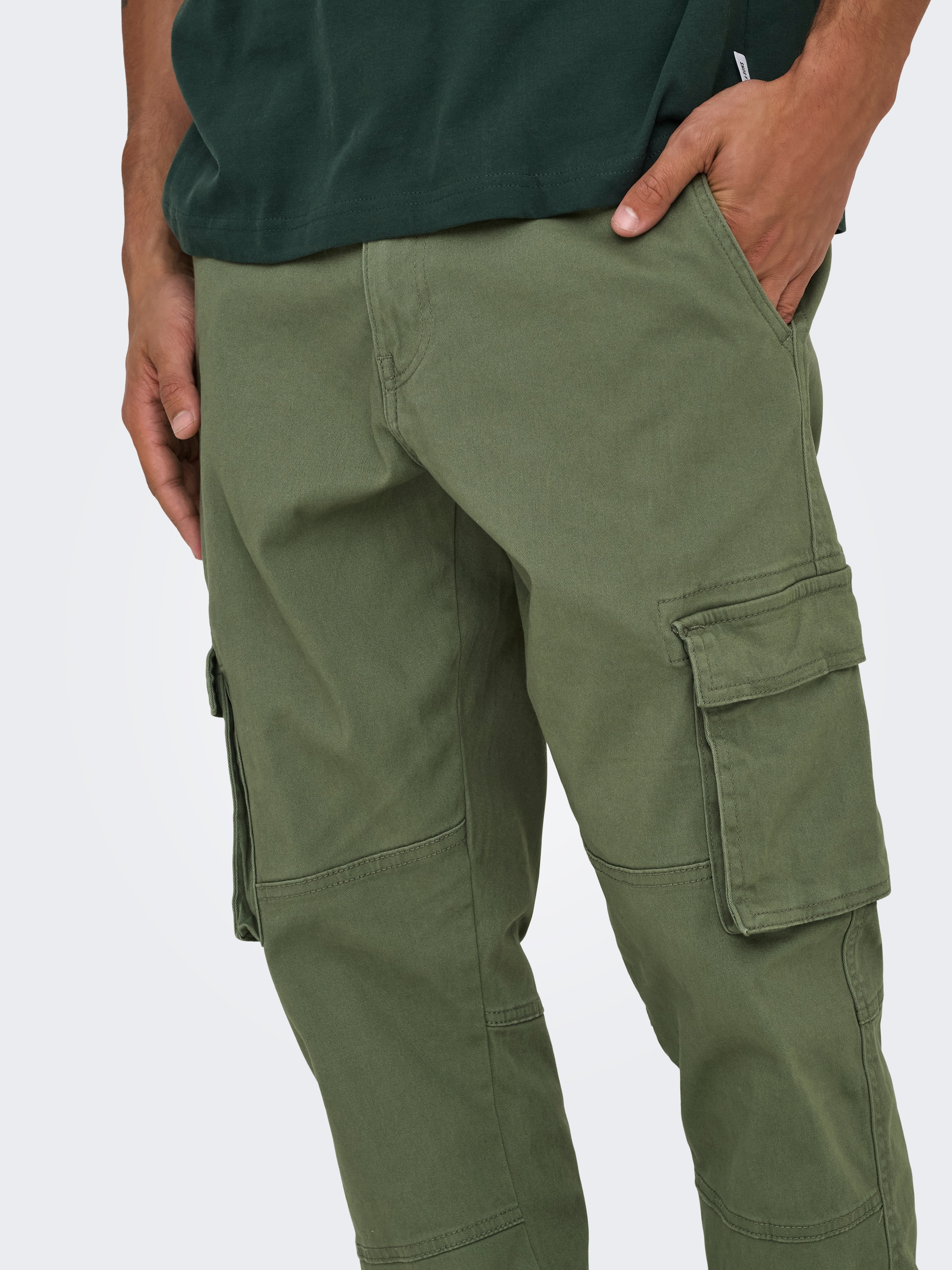 ONLY & SONS Cargohose »ONSCAM STAGE CARGO CUFF LIFE 6687 NOOS«