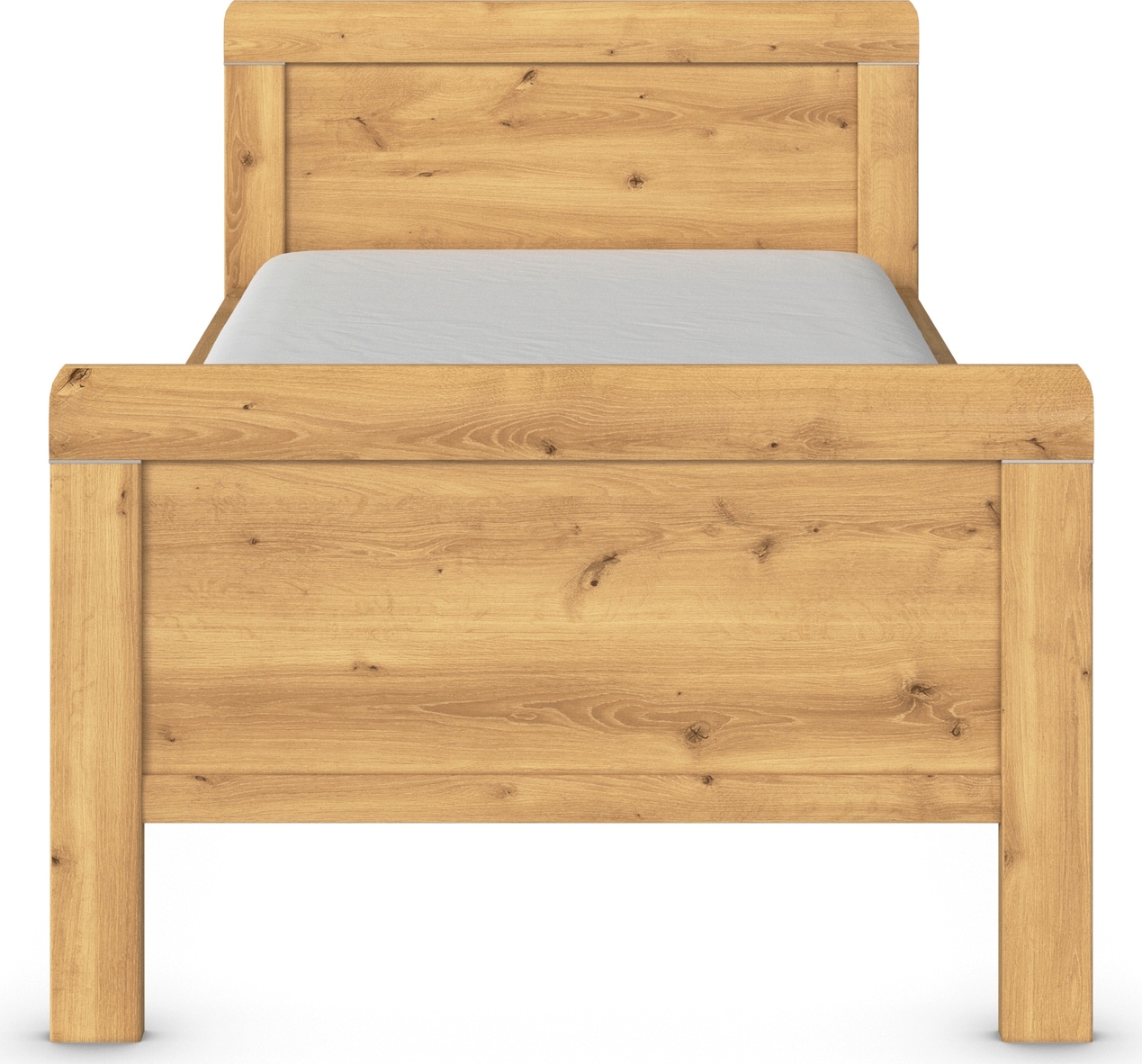 rauch Bett »Bett Einzelbett Stollenbett EVELYN«, in Komforthöhe aus Holzwerkstoff in elegantem Stil MADE IN GERMANY