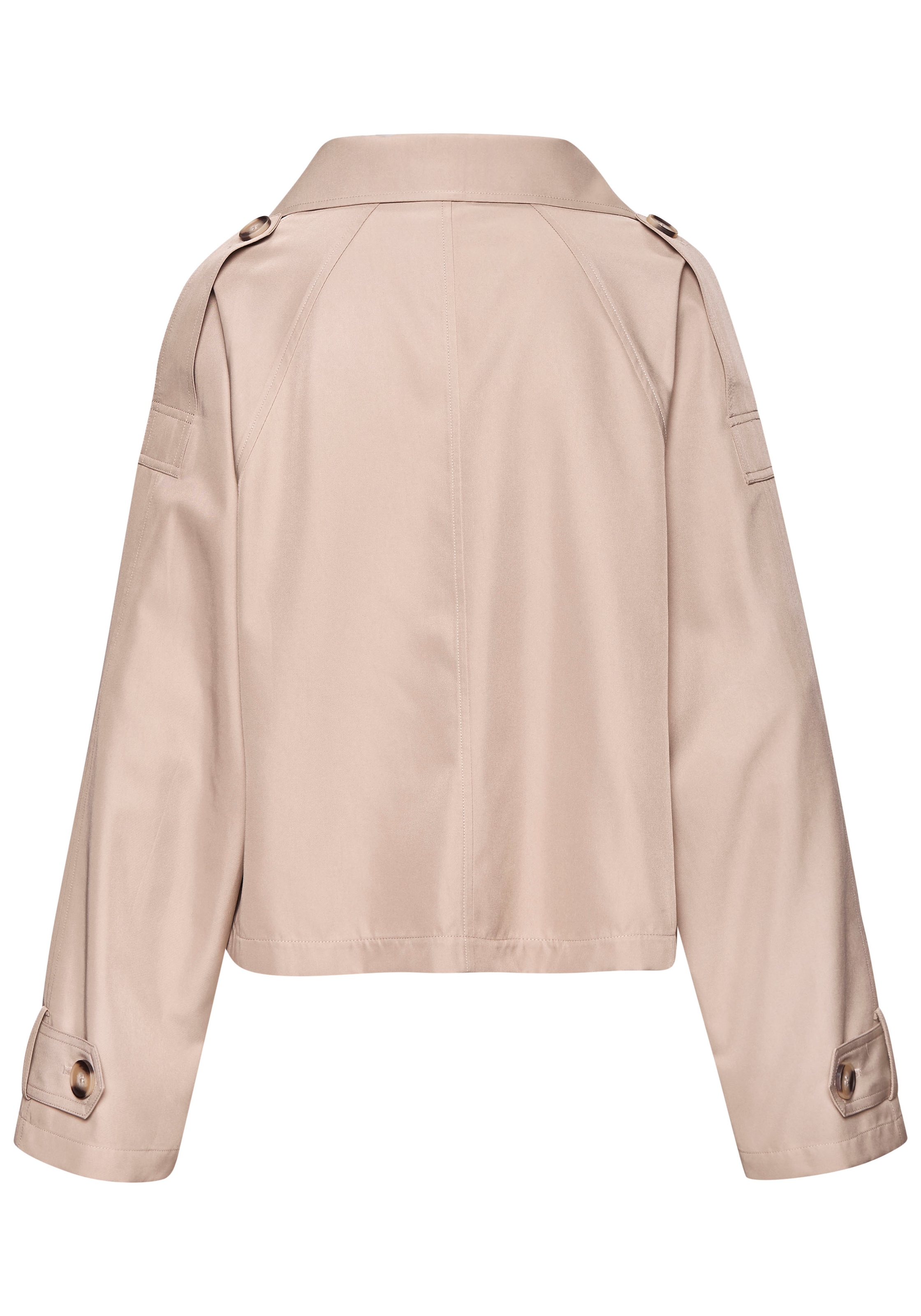 LASCANA Kurzjacke, im Trench-Stil, Trenchjacke, Übergangsjacke, casual