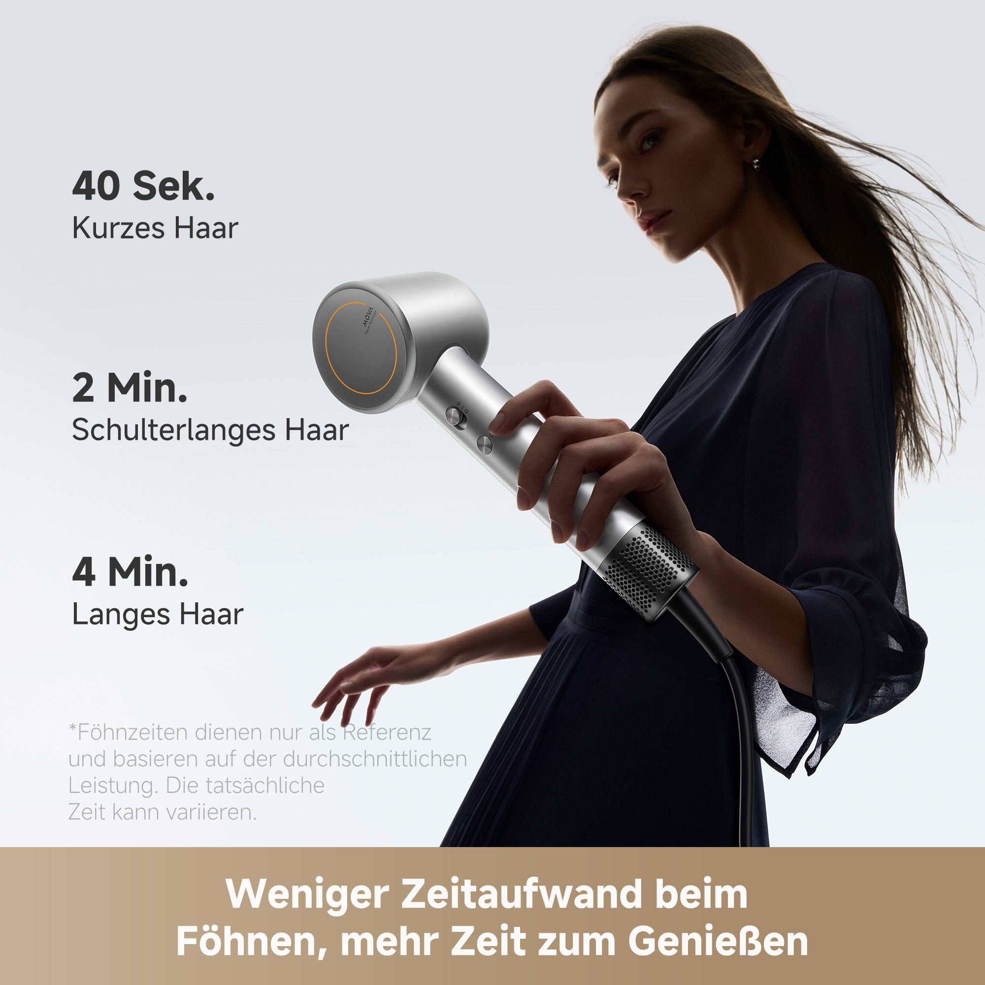 Mova Haartrockner »Shine 10« 1.800 W 1 Aufsätze