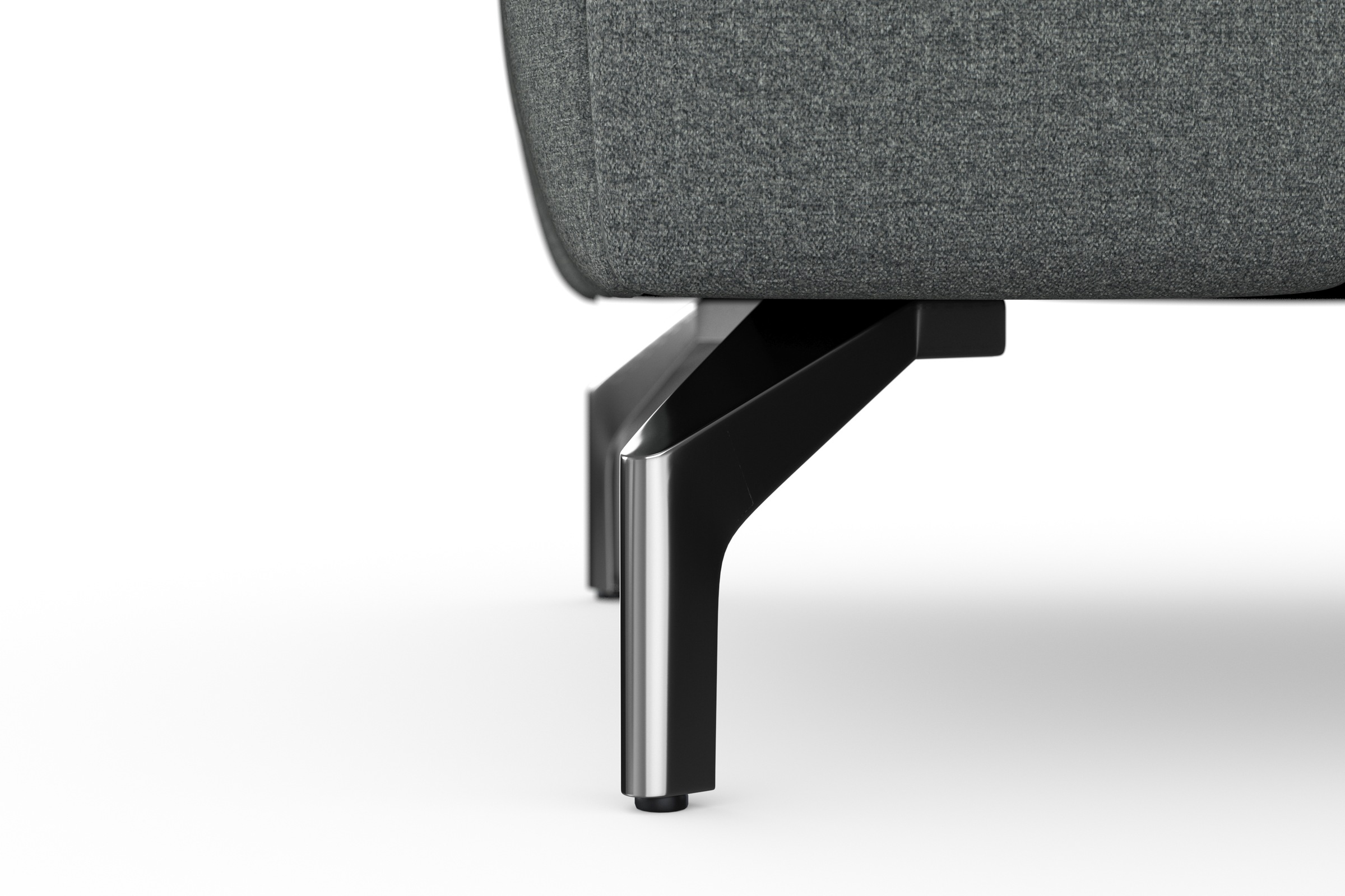 sit&more Hocker »Cool«, mit silberfarbenen Füßen