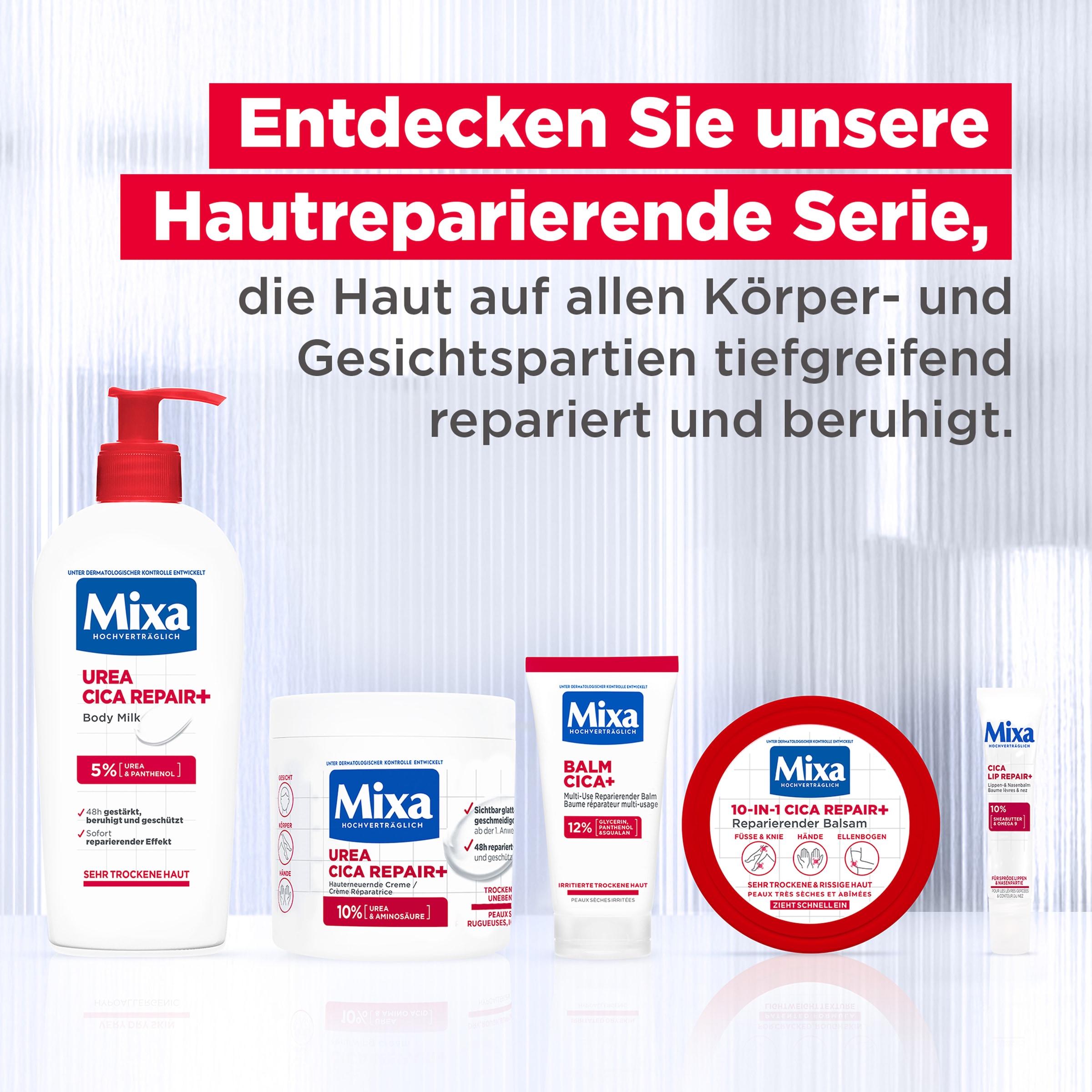 Mixa Körperbalsam »Mixa Balm Cica+ Multi-Use Reparierender Balm«
