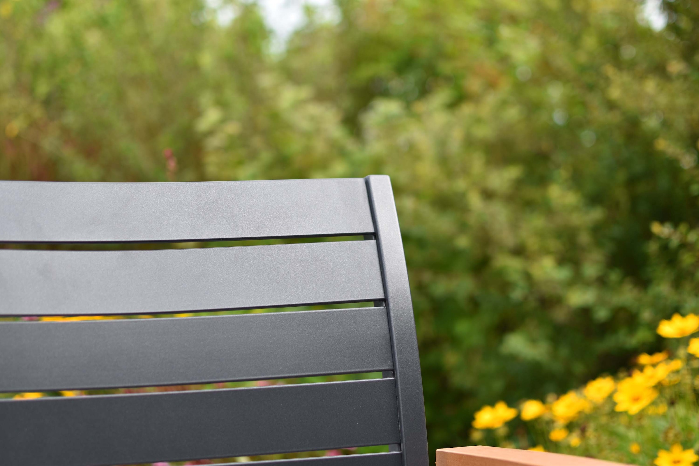 MERXX Garten-Essgruppe »Astros« Set, 5 tlg. inkl. 4 Stapelsessel, 1 Tisch