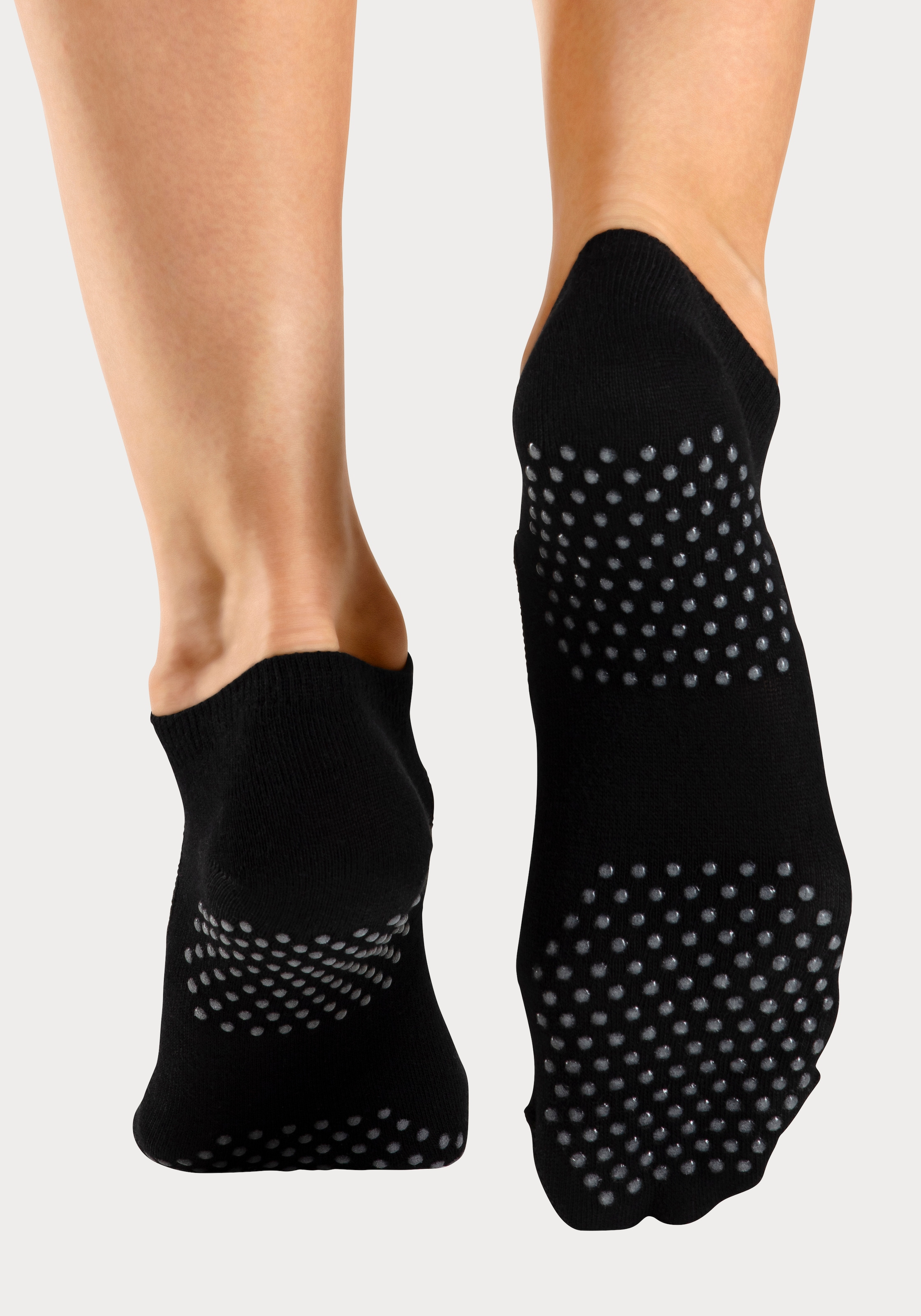 LASCANA ACTIVE ABS-Socken, (Packung, 3 Paar), mit Aussparung auf Fußrücken