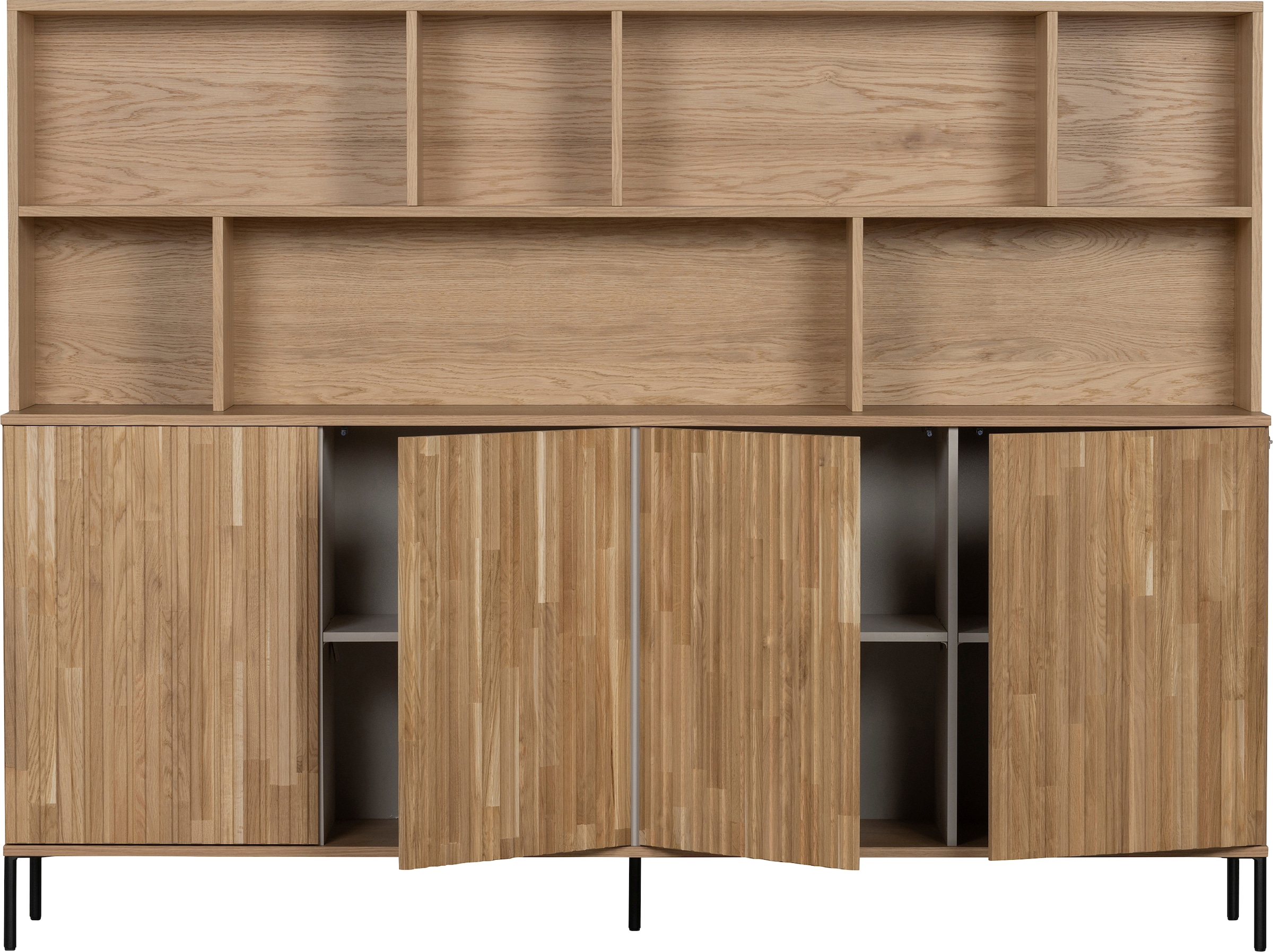 WOOOD Buffet »New Gravure«, mit viel Stauraum, Breite 200 cm