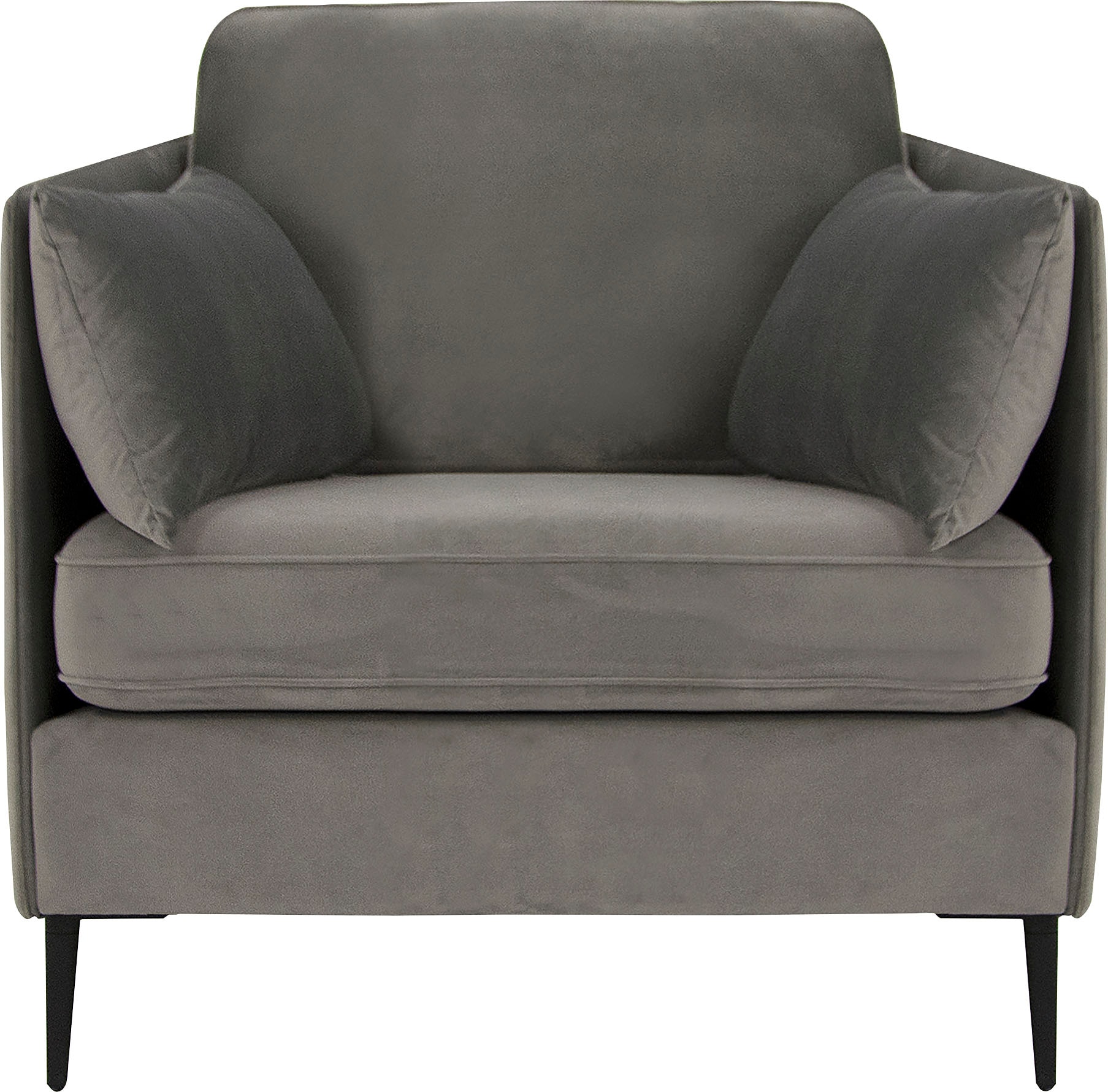 Home affaire Sessel »Light« inklusive loser Zierkissen, mit schmalen Armleh günstig online kaufen