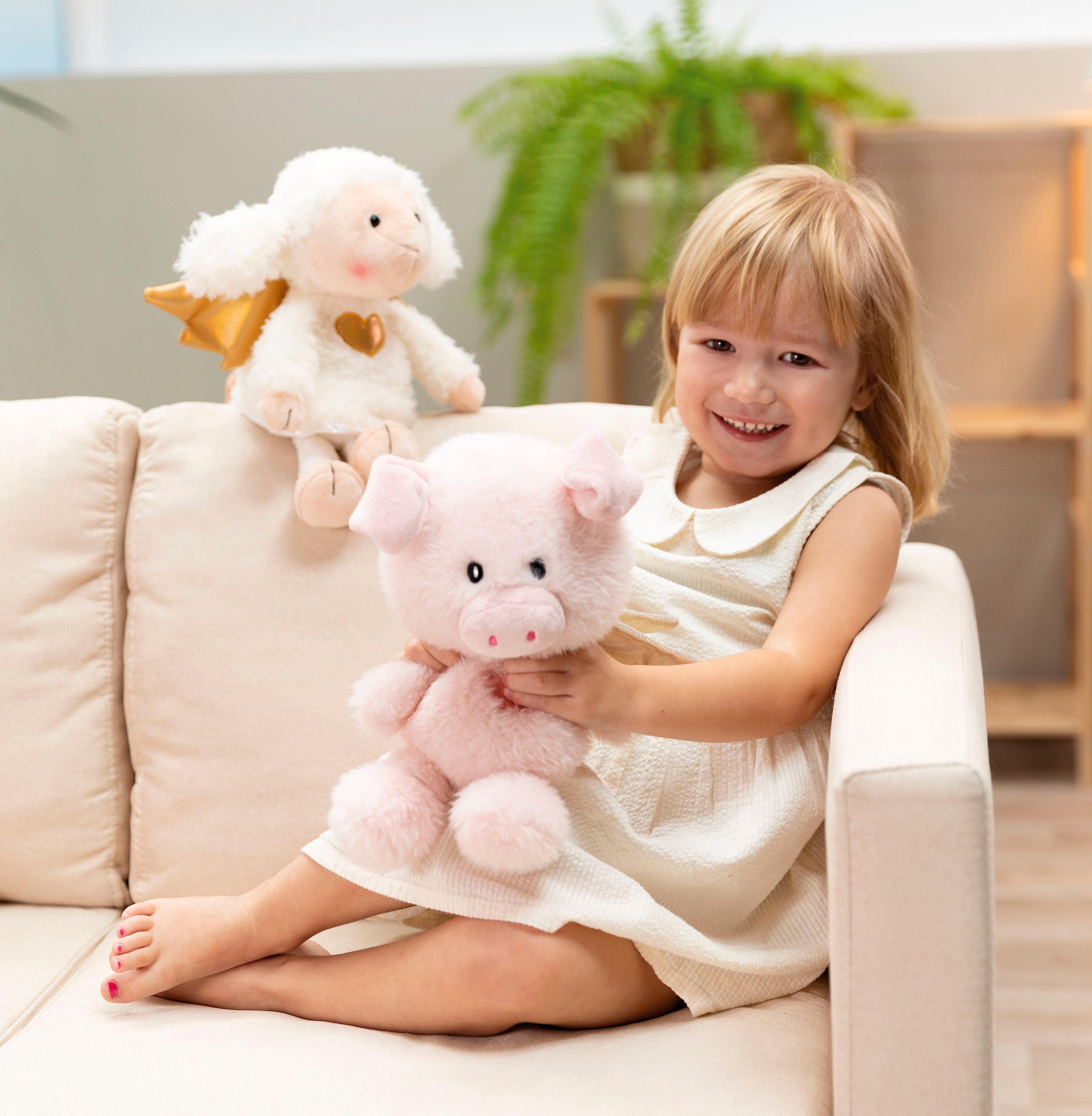Nici Kuscheltier »Dein Schutzengel, Schwein La La Piggie 28 cm«