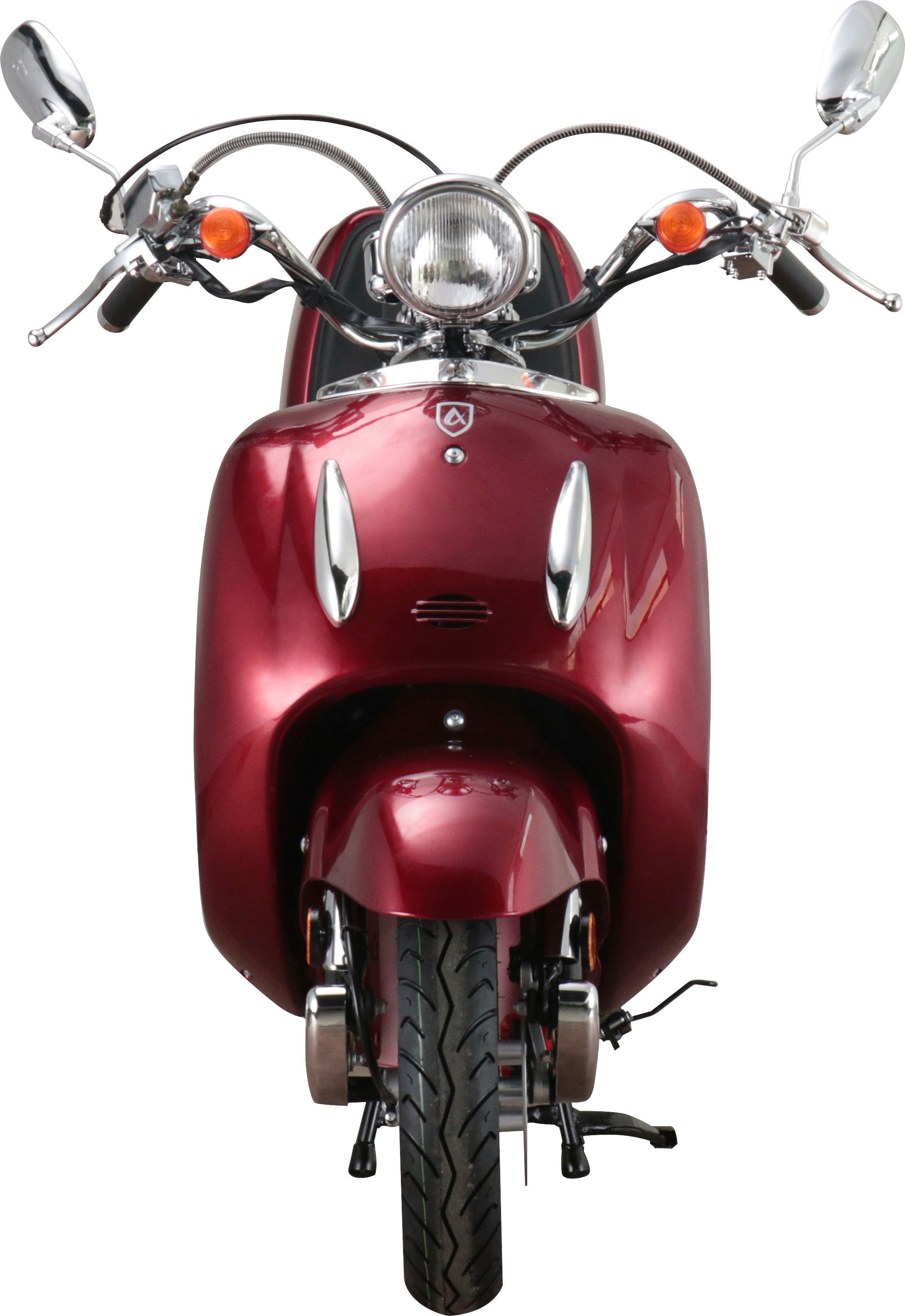 Alpha Motors Motorroller »Retro Firenze«, 125 cm³, 85 km/h, Euro 5+, 8,29 PS, (Spar-Set, mit Topcase), mit Lenkerschloss