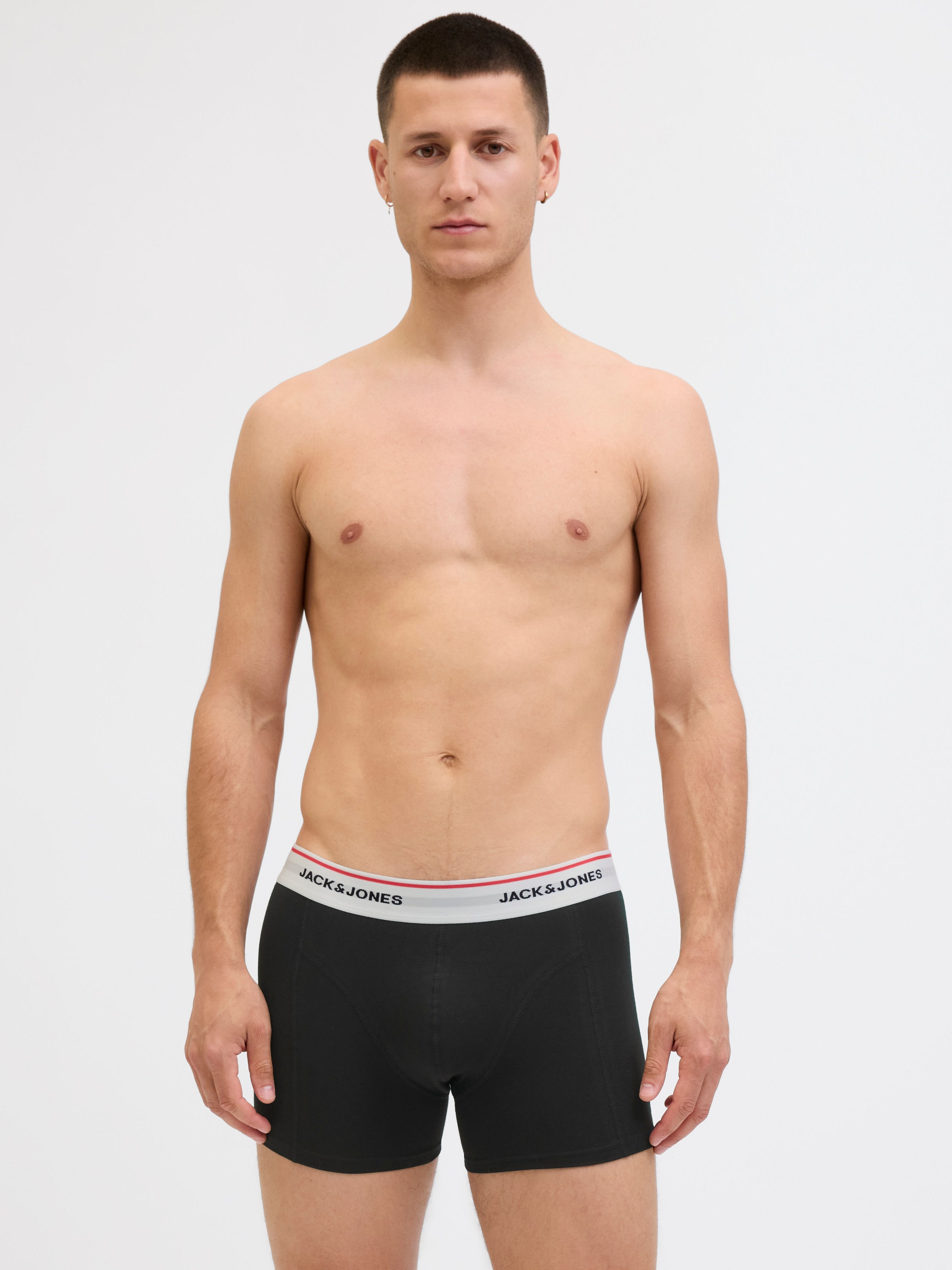 Jack & Jones Trunk »JACKAYDEN SOLID TRUNKS 3 PACK SN«, (Packung, 3 St.)