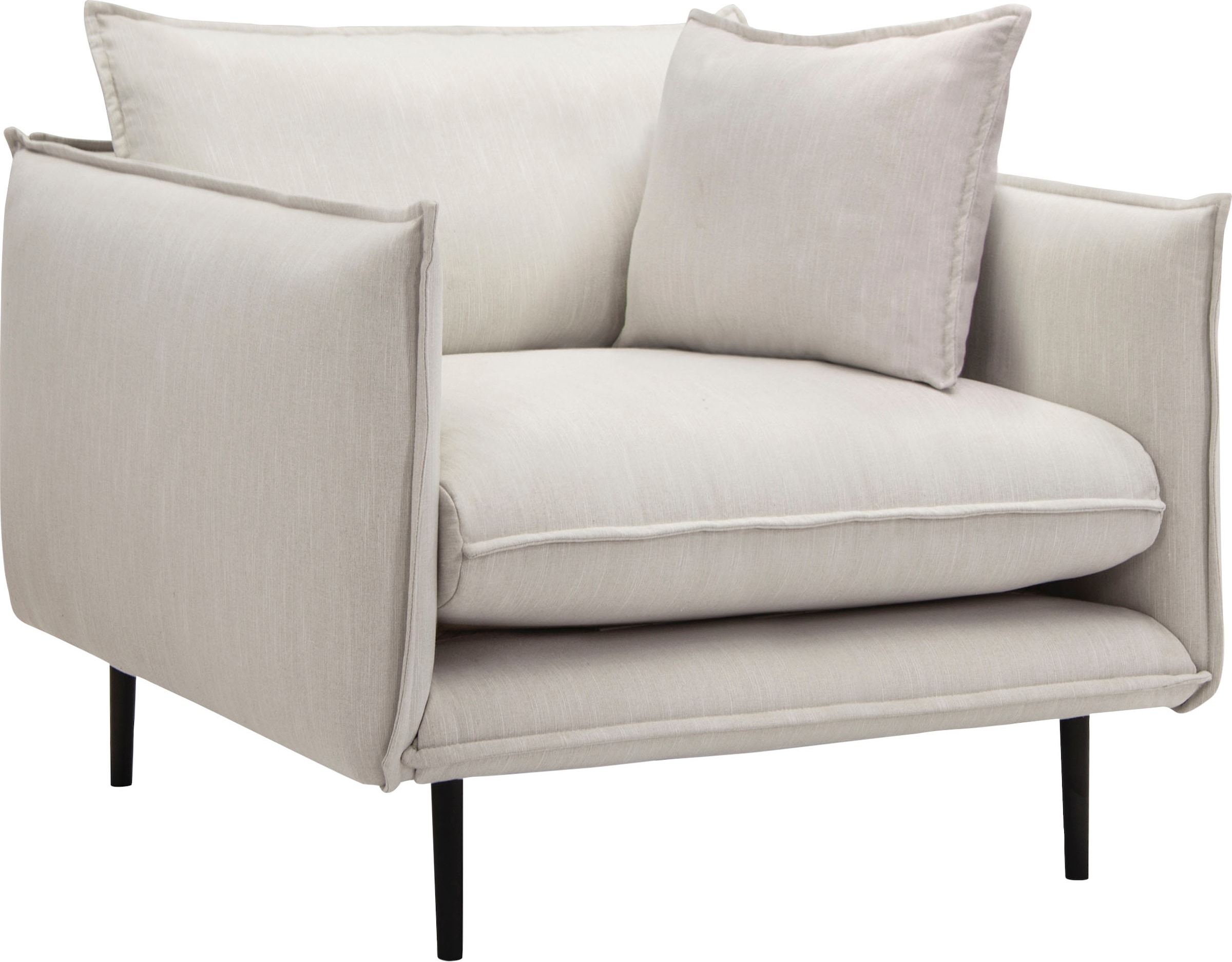 Home affaire 1,5-Sitzer »Somba« mit dickem Keder und eleganter Optik