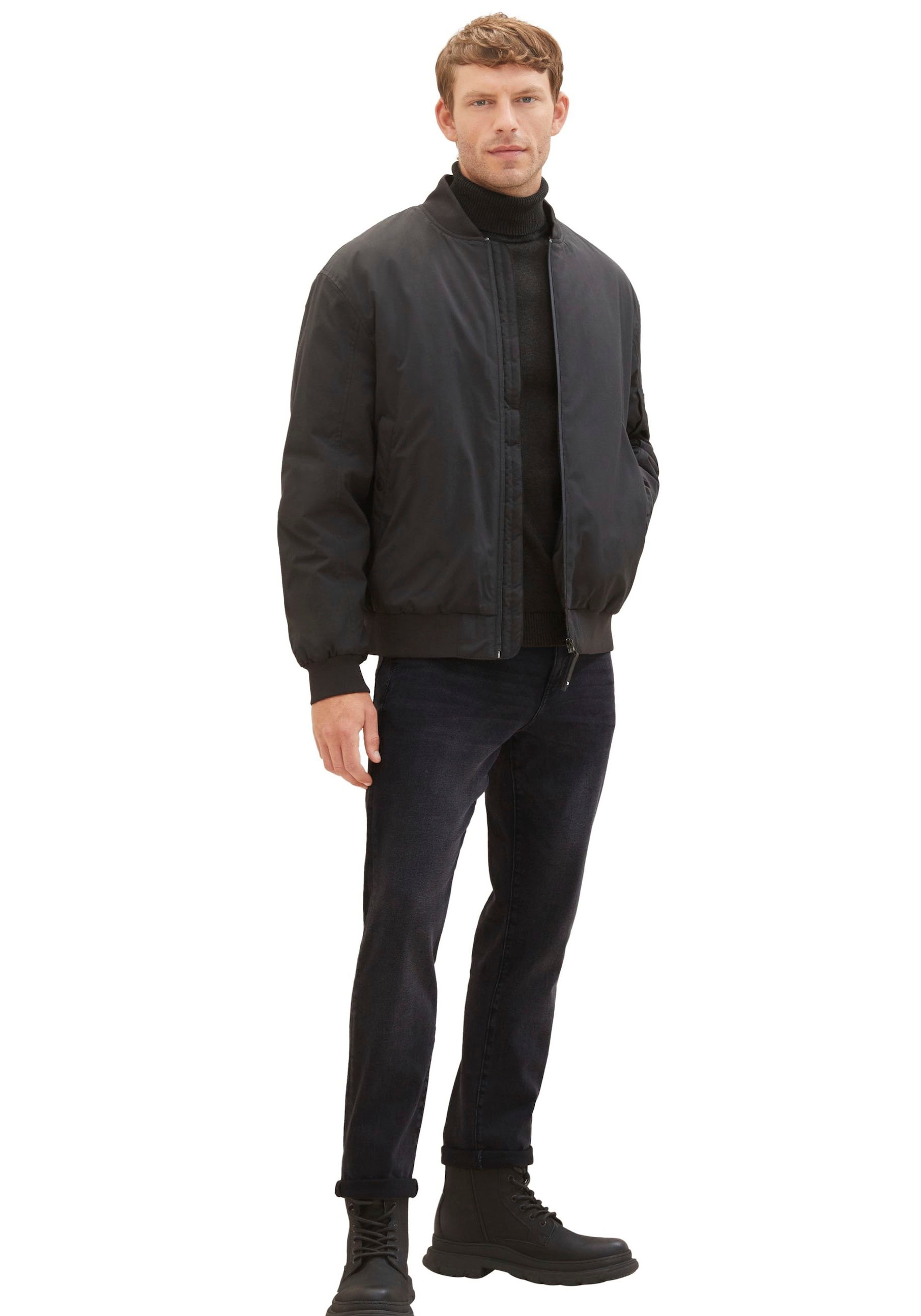TOM TAILOR 5-Pocket-Jeans »Josh«, in Used-Waschung