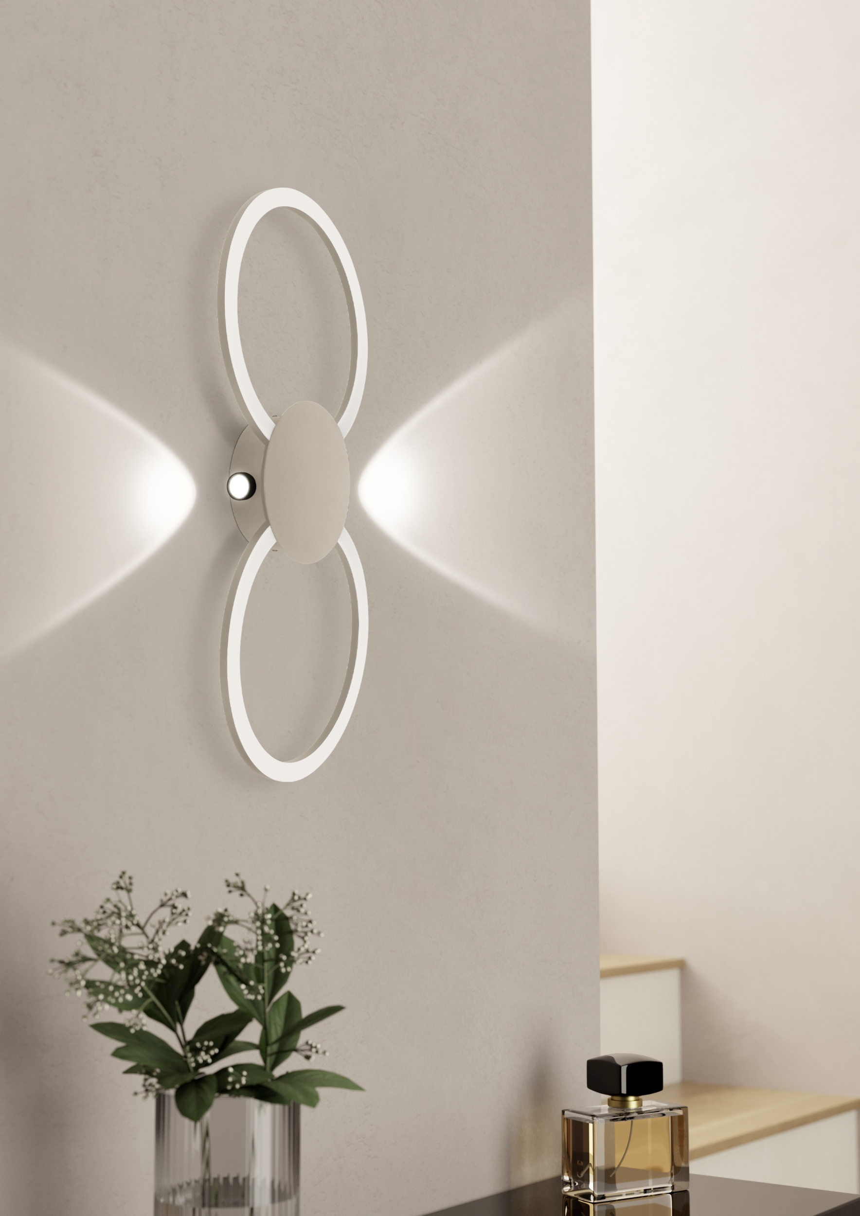 EGLO Deckenleuchte »VENTICELLO 1 Deckenlampe - Alu - LED;LED - 20W;0,91W - günstig online kaufen