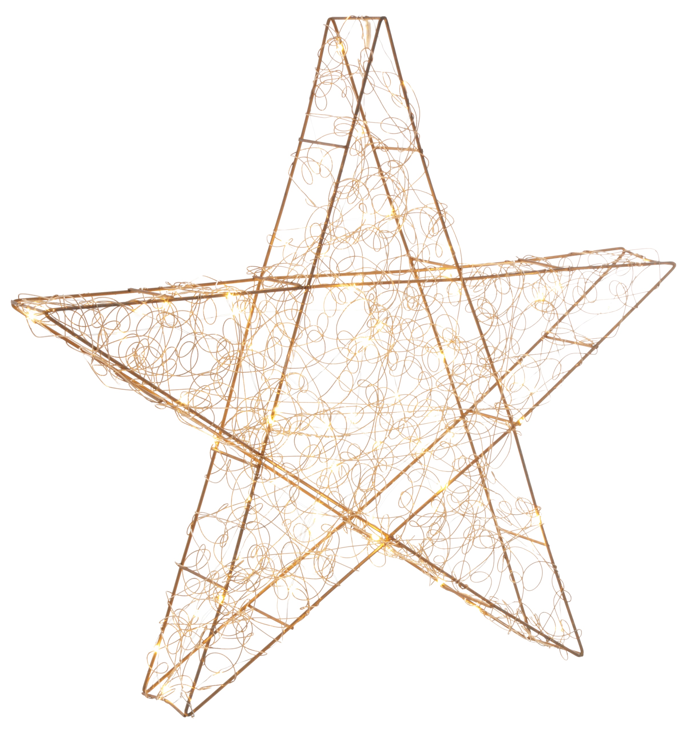 AM Design LED Stern, Weihnachtsstern aus Draht, Weihnachtsdeko aussen auf  Rechnung bestellen
