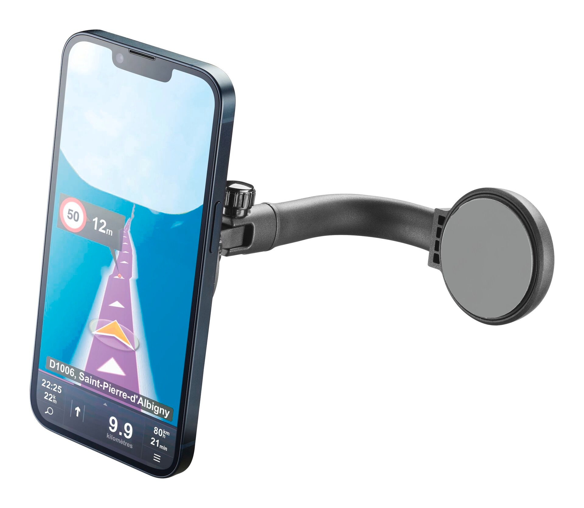 Cellularline Handy-Halterung »MAG Display Car Holder«, zur Befestigung am Fahrzeugdisplay