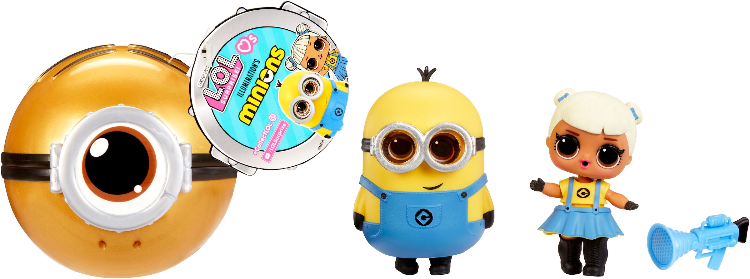 L.O.L. SURPRISE! Anziehpuppe »L.O.L. Surprise Loves Minions Tots« Sortierte günstig online kaufen