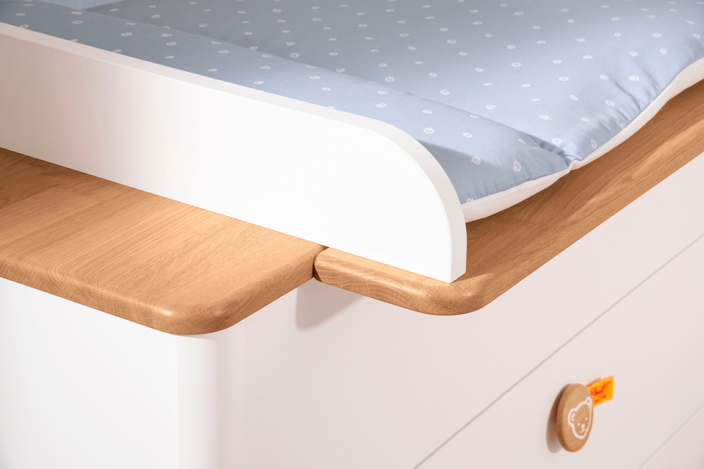 PAIDI Wickelkommode »"Lotte & Fynn"«, mit Vollauszug der oberen Schublade, 119 cm