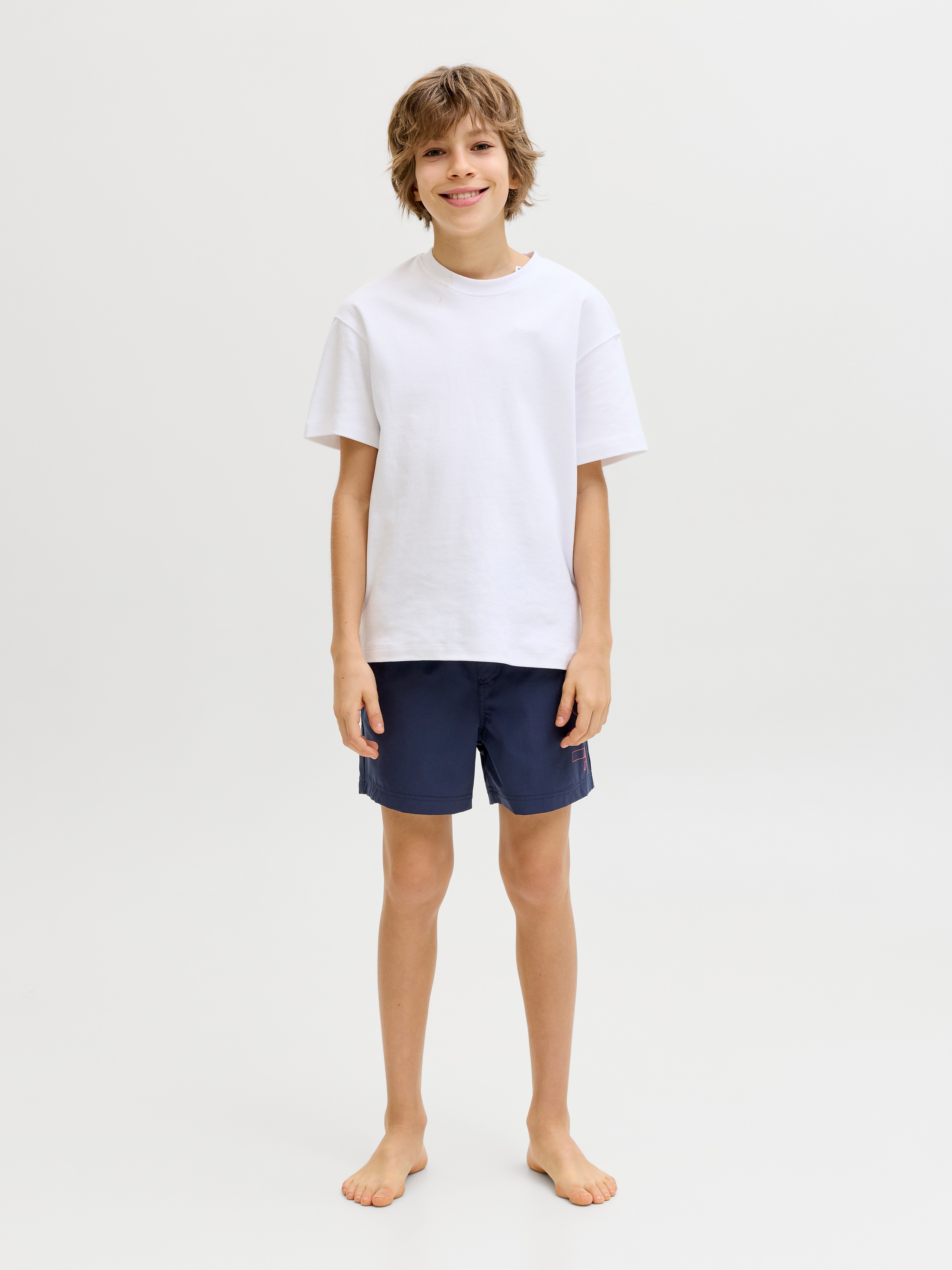 Jack & Jones Junior Badeshorts »JPSTMAUI WAVE LOGO SWIM SHORTS SN JNR«