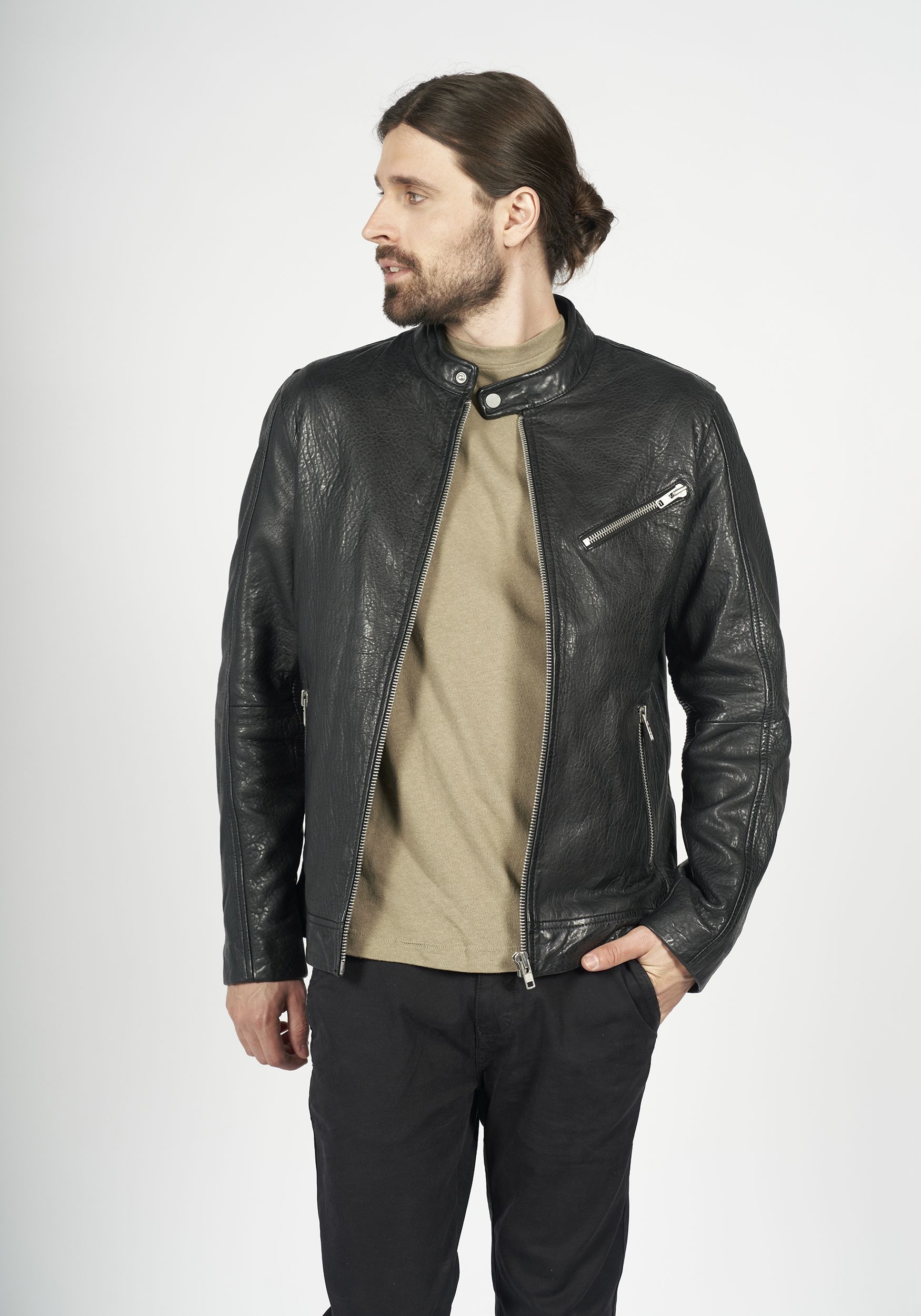 Freaky Nation Lederjacke »Hannes-FN SB«