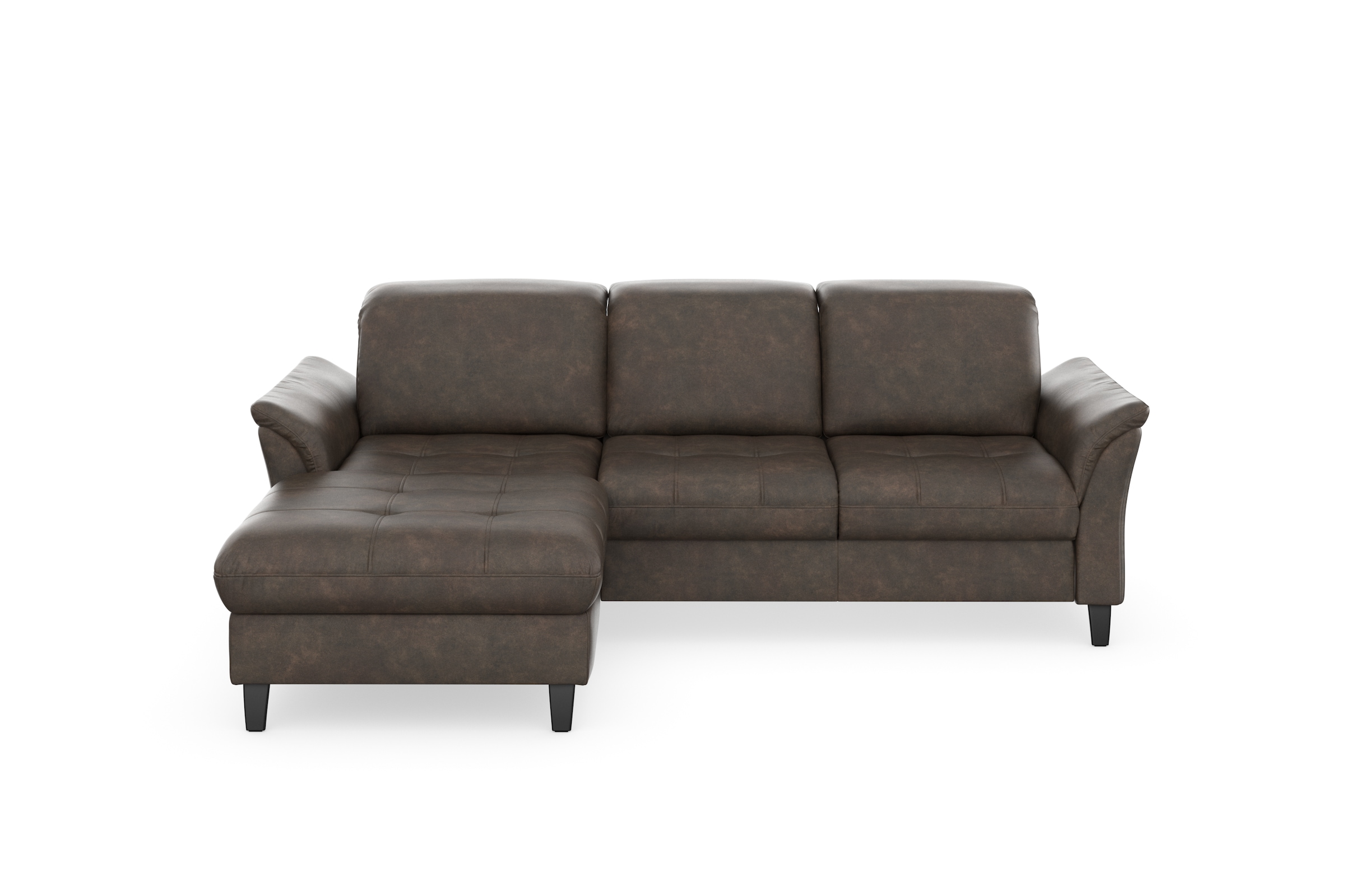 sit&more Ecksofa »Maggiore L-Form« wahlweise mit Kopfteilverstellung, Bettf günstig online kaufen