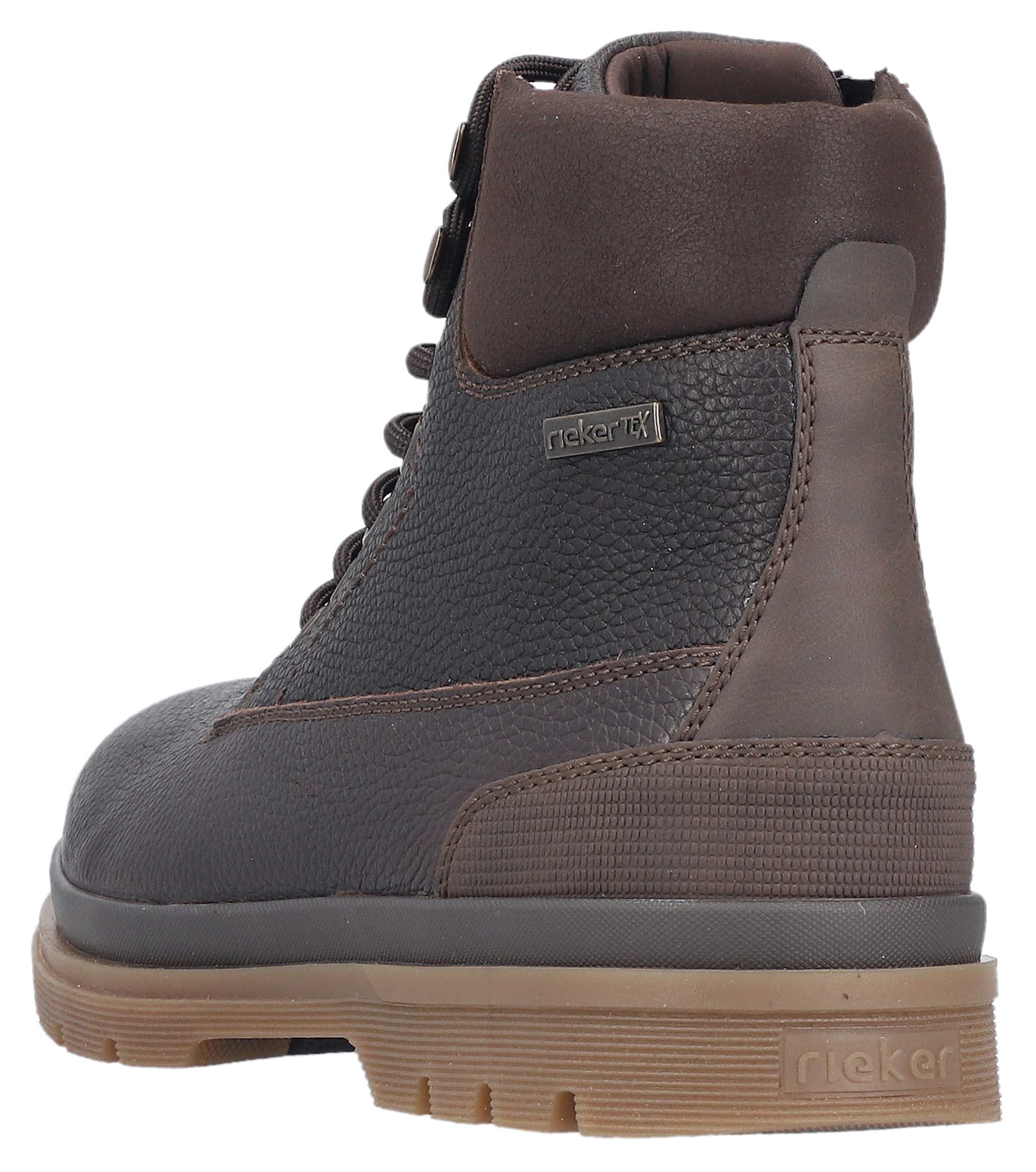 Rieker Winterstiefelette  Winterboots, Schnürboots, Profilsohle, mit riekerTEX-Membran