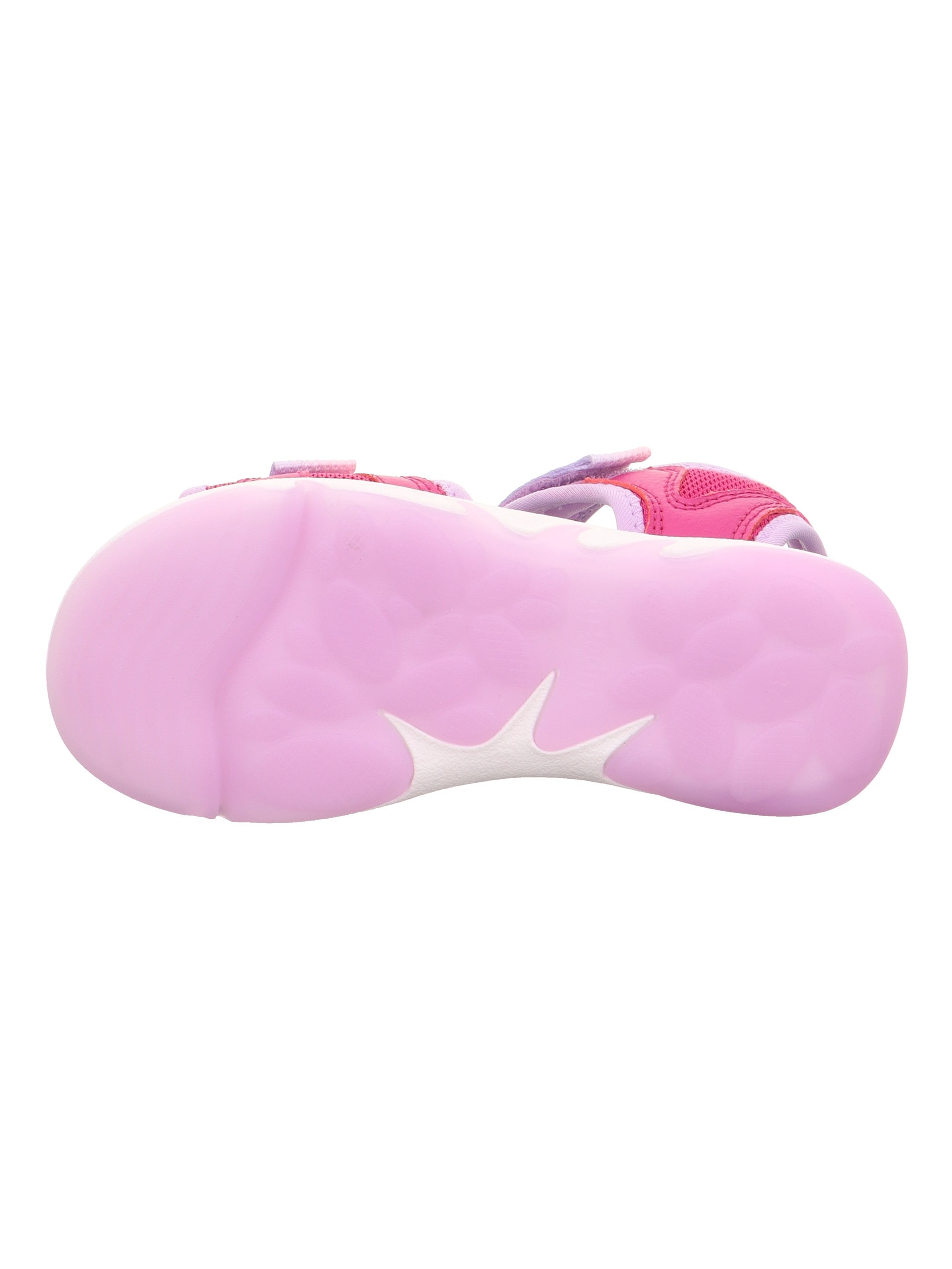 Superfit Sandale »PEBBLES WMS: mittel«  Sandalette mit süßem Motiv, Größenschablone zum Download