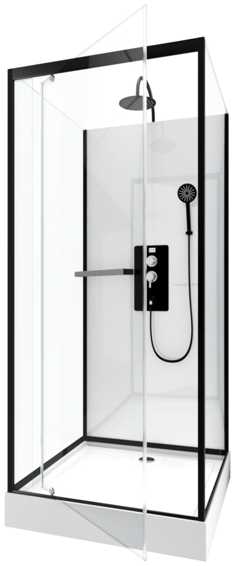Marwell Komplettdusche »Square«, inkl. Armaturen