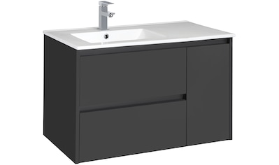 CYGNUS BATH Waschtisch »Jano 850«, Breite 85 cm, Waschmulde links kaufen