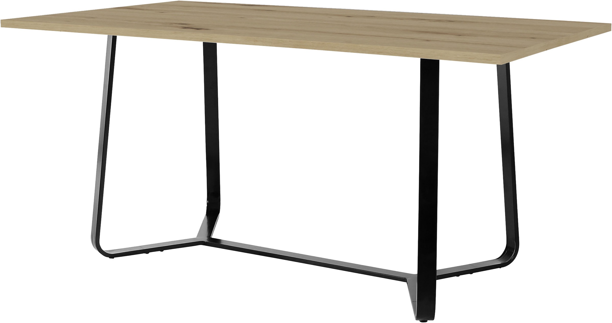 byLIVING Esstisch »Talea«, (1 St.), modernes Design, 140cm und 160cm, Artisan Eiche, Old Style Wood, Beton