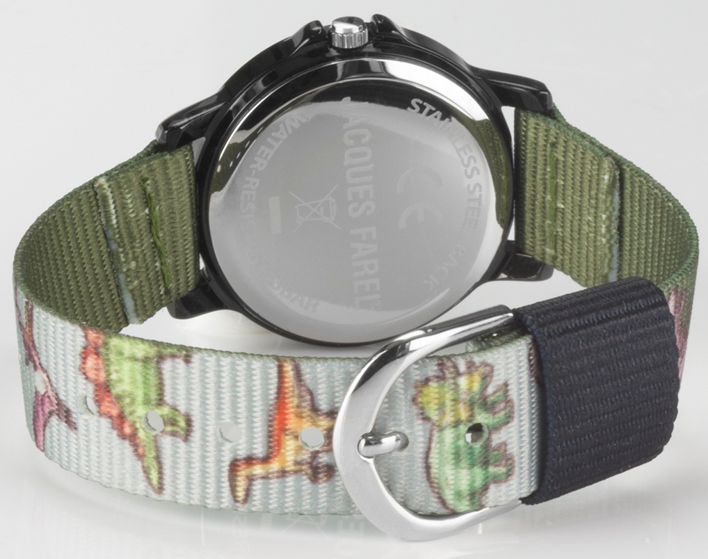 Jacques Farel Quarzuhr »Dinosaurieruhr, KSB 989«, Armbanduhr, Kinderuhr, ideal auch als Geschenk, mit Dinosauriermotiv