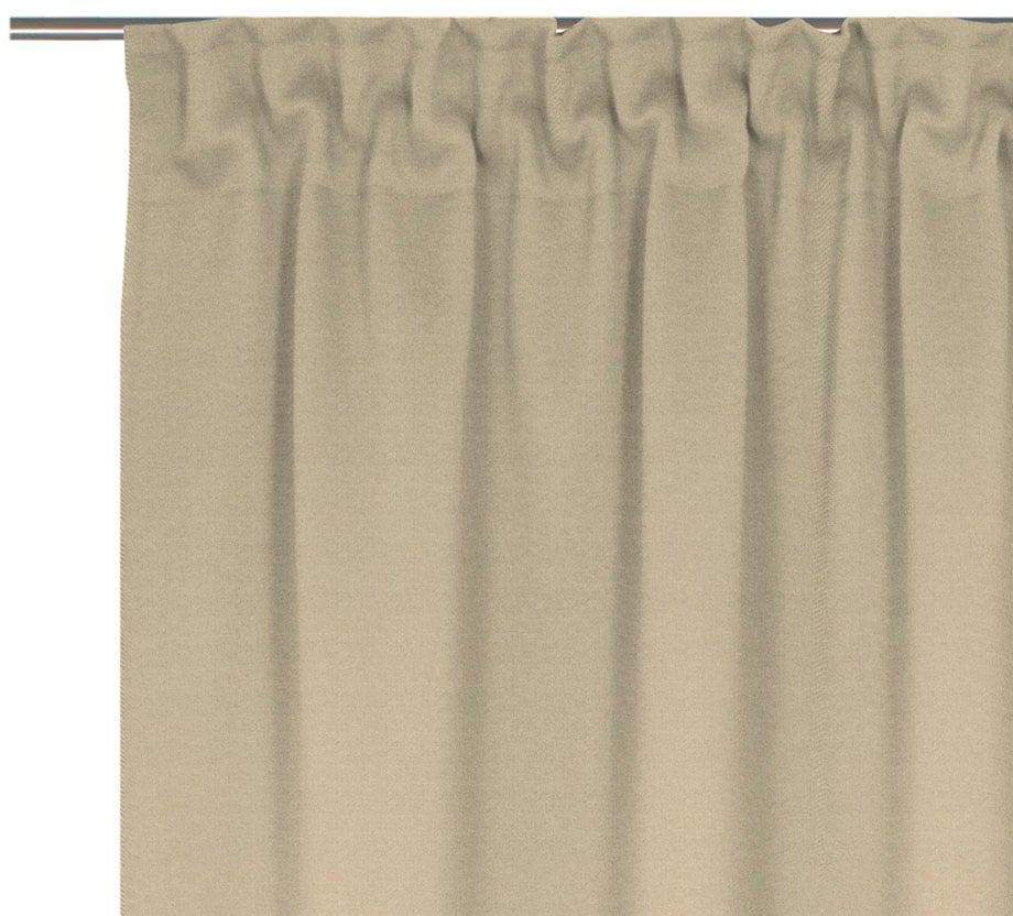 Adam Vorhang, (1 St.), Blickdichter Vorhang Uni Collection aus Bio-Baumwolle Made in Germany