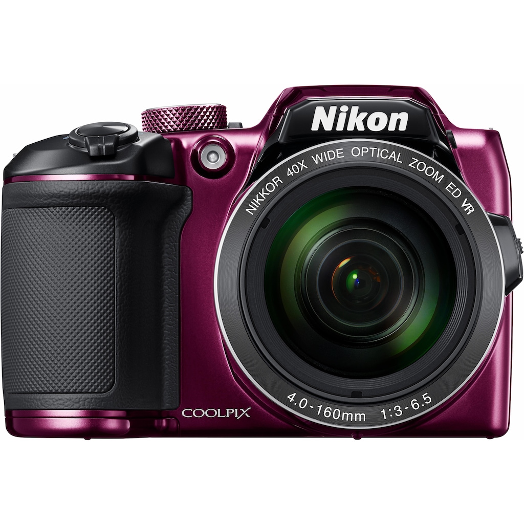 Nikon Kompaktkamera »Coolpix B500«, 16 MP, 40 fachx opt. Zoom, WLAN (Wi-Fi)-NFC-Bluetooth, 40 fach optischer Zoom