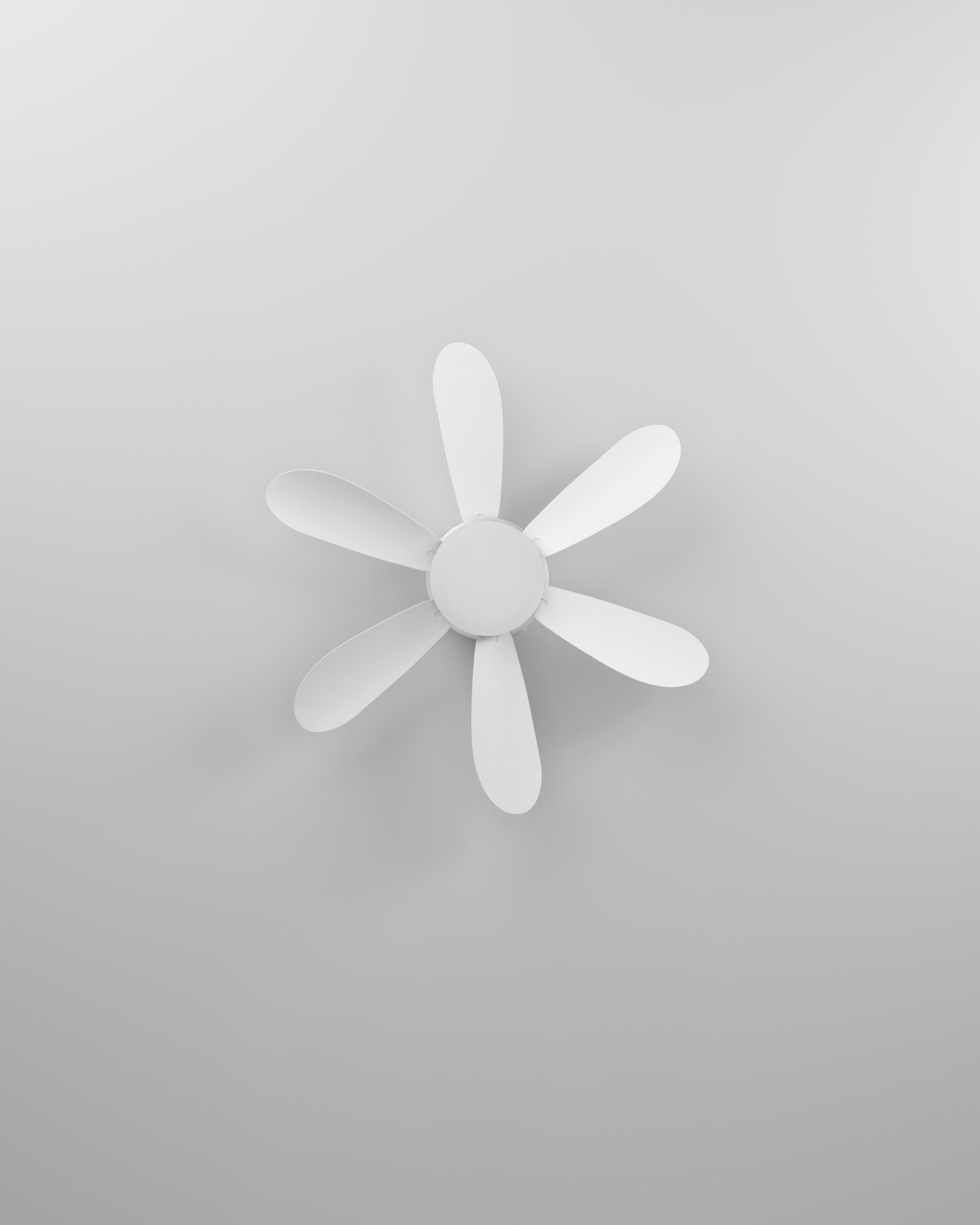 EGLO LED Deckenleuchte »CLOVELLY« LED-Modul 1 Stk. Kaltweiß | Neutralweiß | Warmweiß LED Ventilator mit Beleuchtung - in weiß - Ø52cm - 3 Geschwindigkeiten