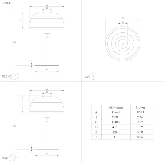 EGLO Tischleuchte »SOLO 2«, Tischleuchte in schwarz aus Stahl - exkl. E27 -  40W online kaufen