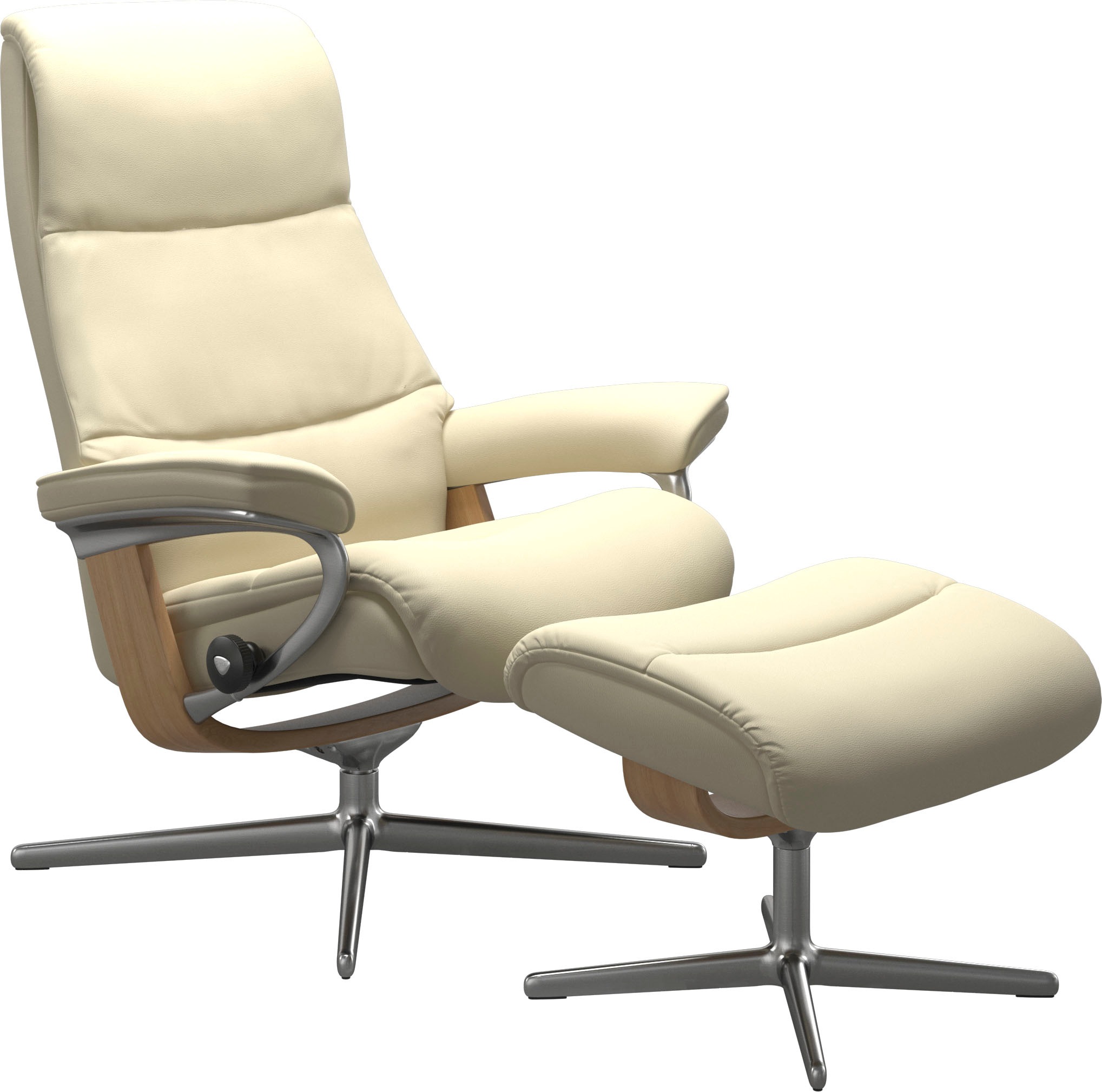 Stressless® Relaxsessel »View«, (Set, Relaxsessel mit Hocker), mit Hocker, günstig online kaufen
