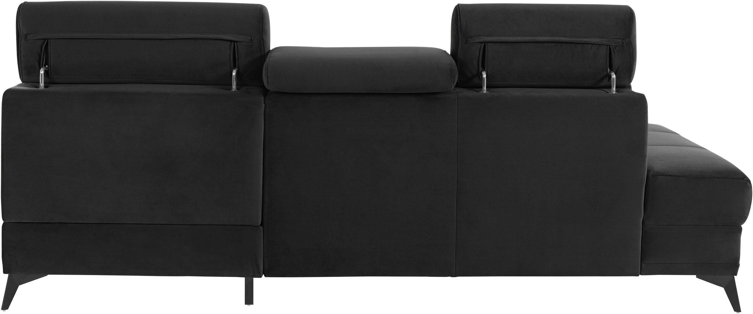 INOSIGN Ecksofa »Cardiz L-Form«, inkl.Kopfteilverstellung und Federkern wahlweise mit Bettfunktion