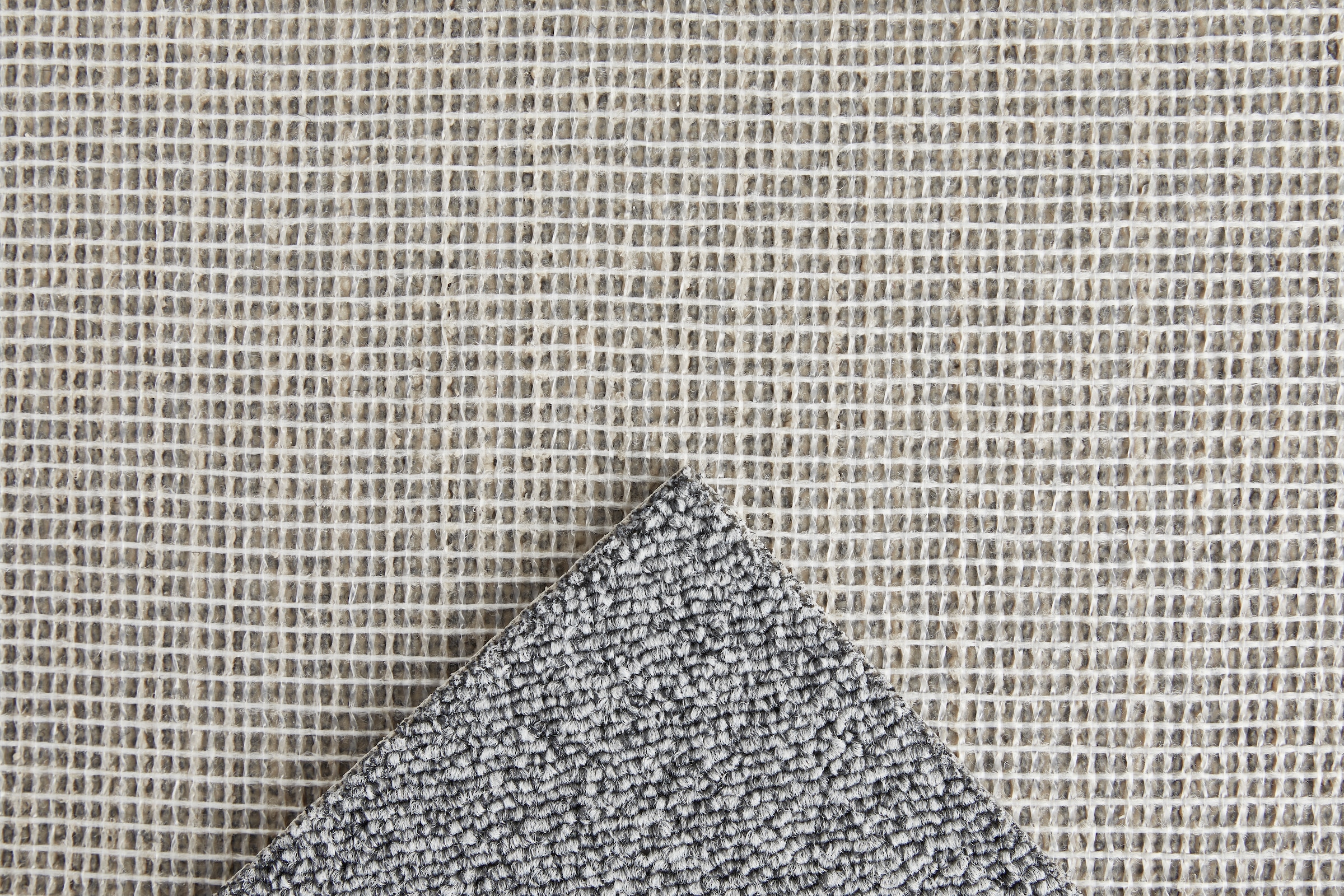 my home Teppichboden »Malte, melierte Schlinge, Made in Belgium«, rechteckig, 0,6 mm Höhe, Breite 400 & 500 cm, langlebig, pflegeleicht, trittschalldämmend