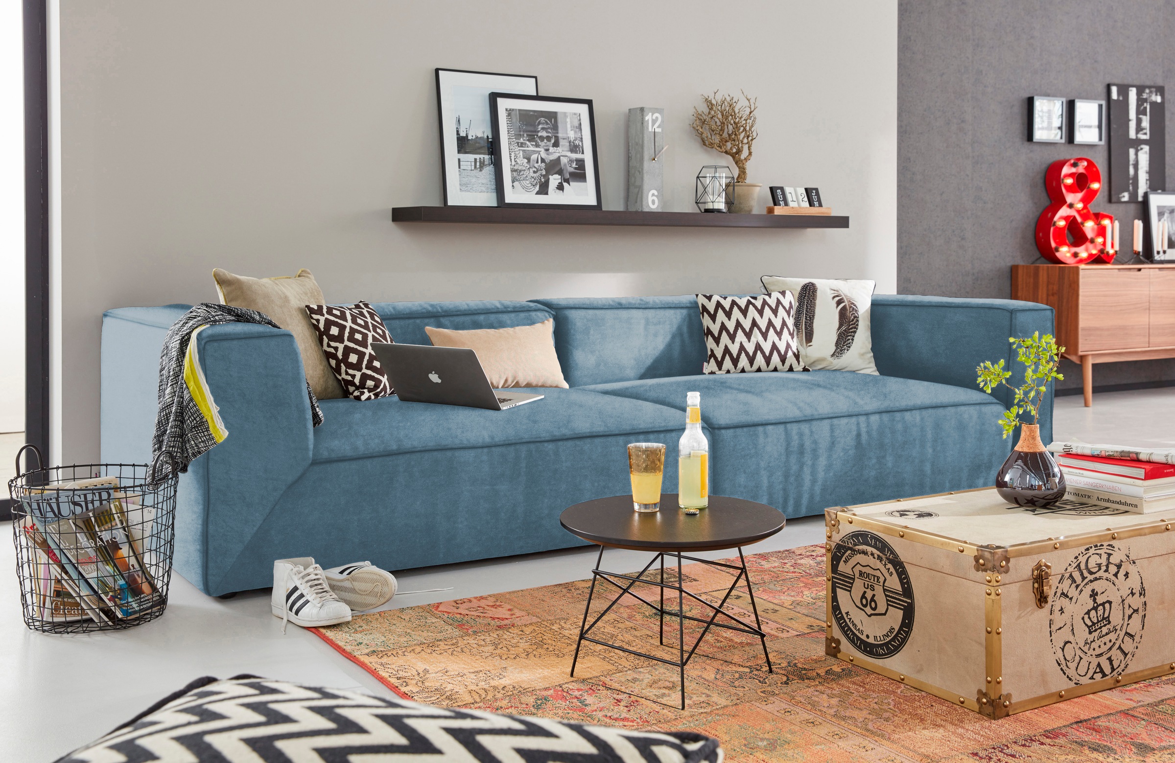 TOM TAILOR HOME Big-Sofa »BIG CUBE«, TOM TAILOR Big-Sofa >>BIG CUBE günstig online kaufen