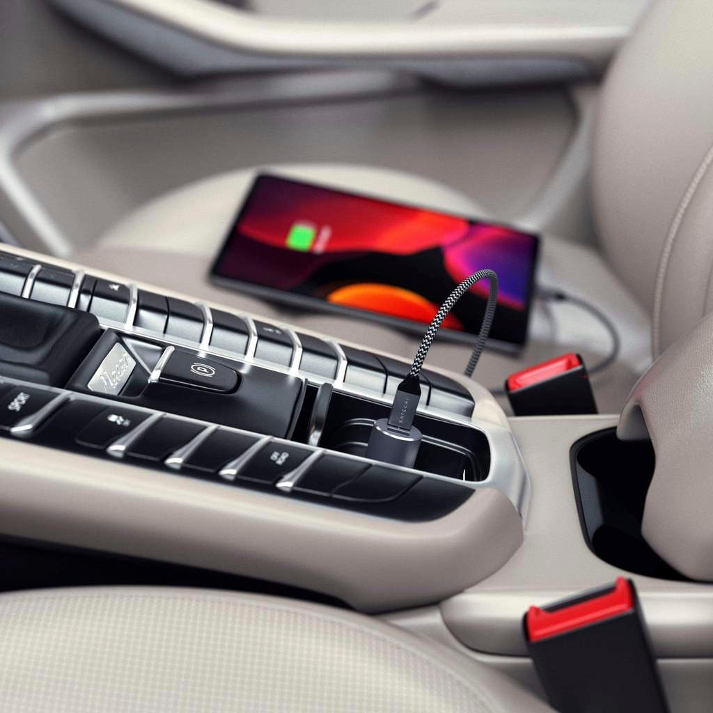 Satechi Smartphone-Ladegerät »72W TYPE-C PD CAR CHARGER ADAPTER«