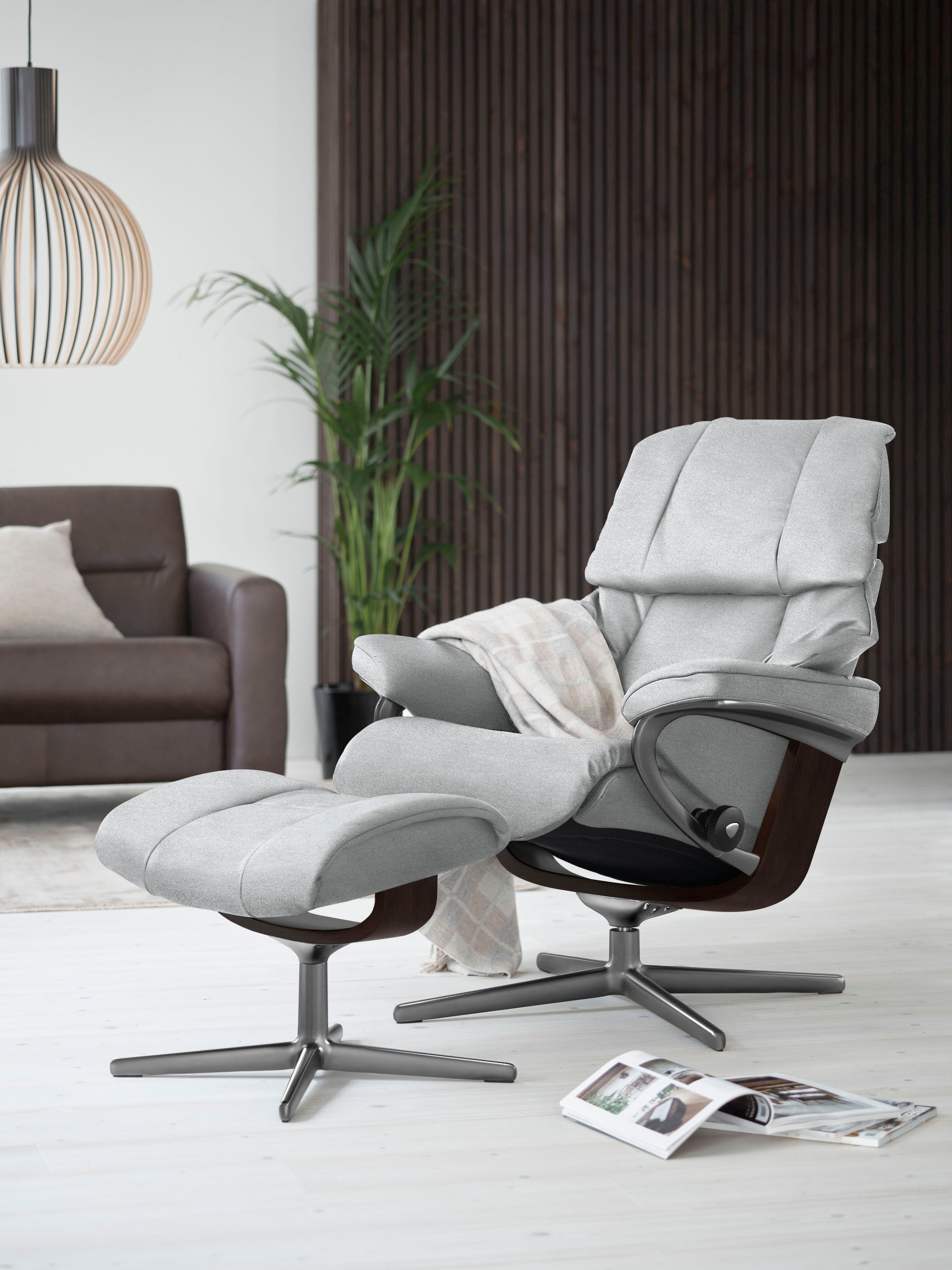 Stressless Relaxsessel "Reno", (Set, Relaxsessel mit Hocker), mit Hocker, m günstig online kaufen