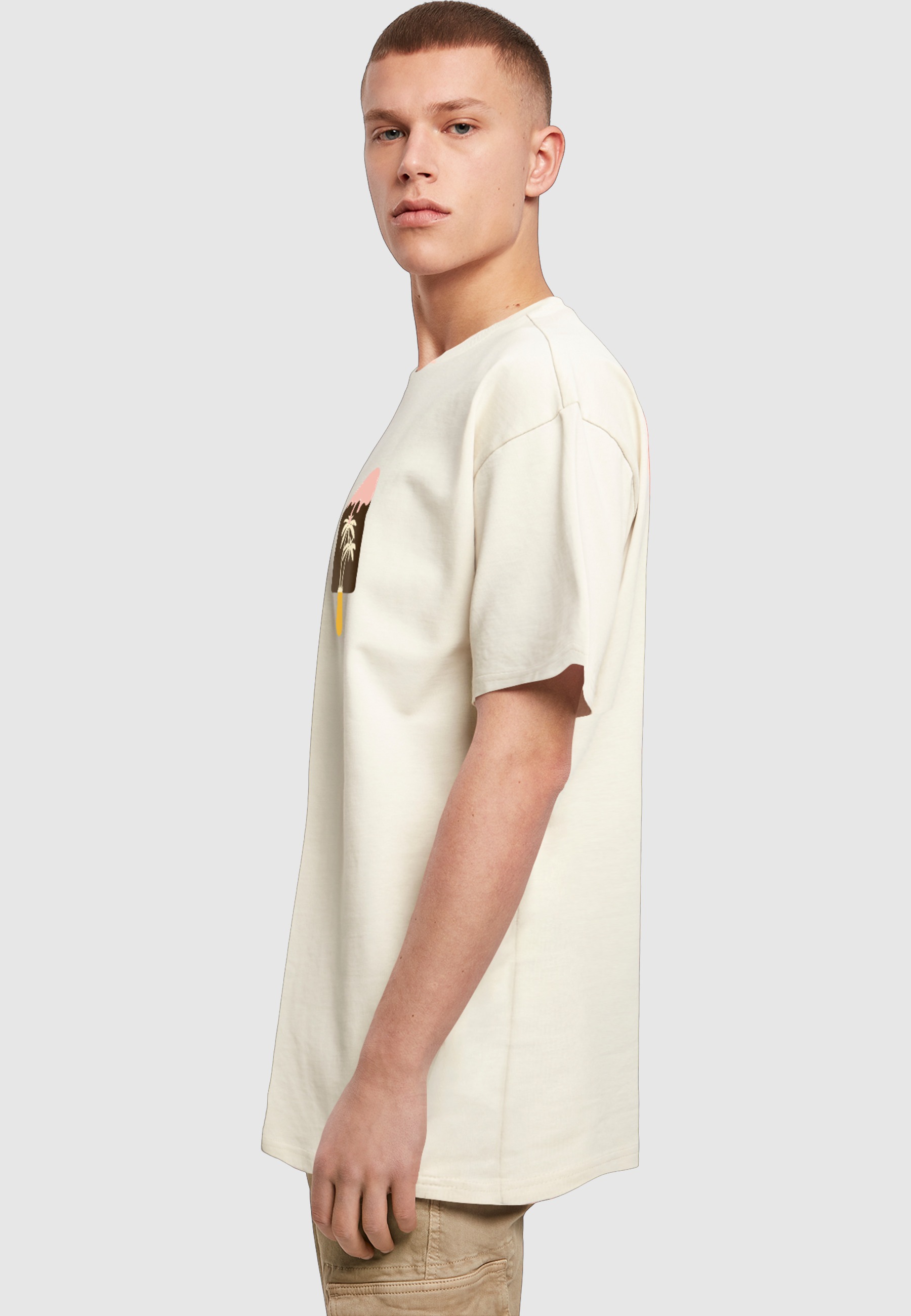 Merchcode T-Shirt »Merchcode Herren Summer - Icecream Heavy Oversize Tee« 1 Stk.