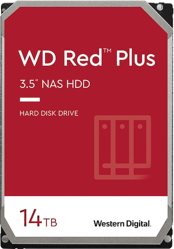Western Digital HDD-NAS-Festplatte »WD Red Plus«, 3,5 Zoll kaufen