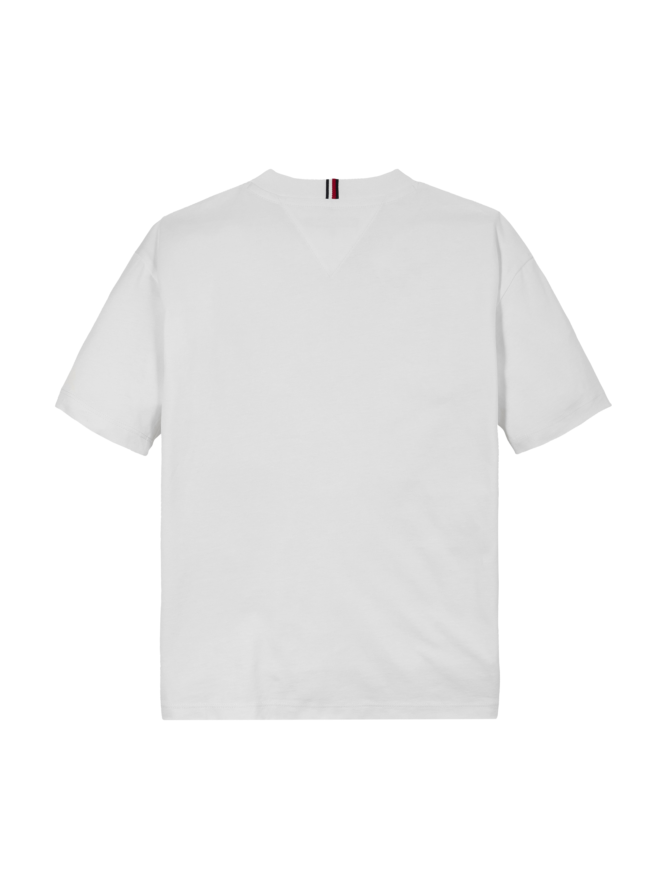 Tommy Hilfiger T-Shirt »FLAG FUN TEE SS«, mit Logodruck