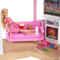 Barbie Puppenhaus »Traumvilla«, mit Balkon, Dachterasse & Aufzug, LIcht und Sound