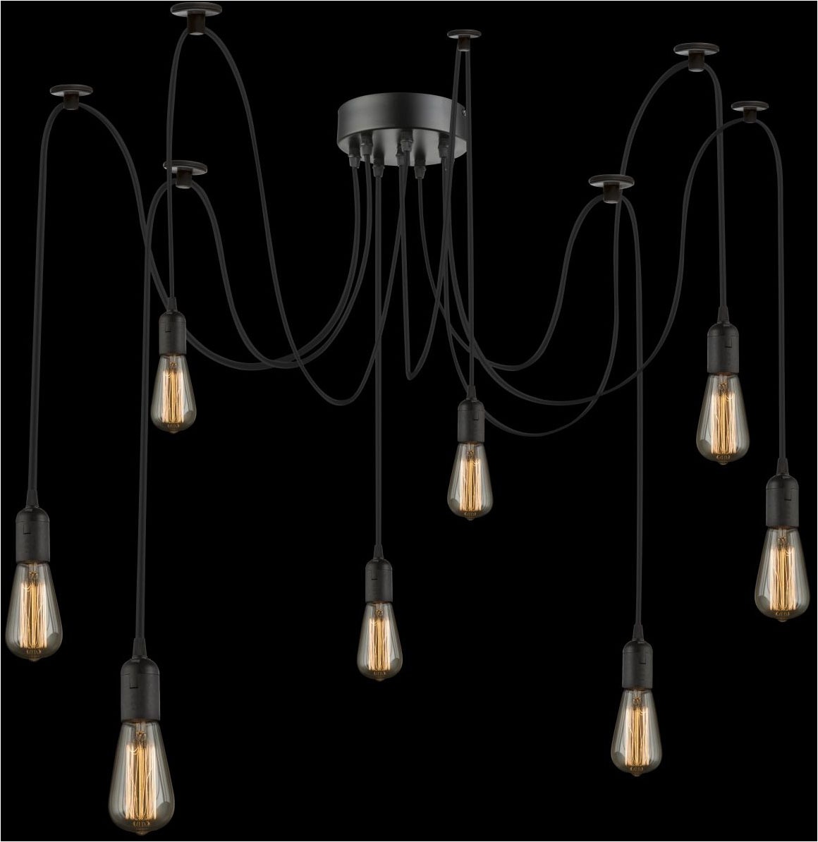 GLOBO LIGHTING Pendelleuchte »OLIVER«, Leuchtmittel E27 | ohne Leuchtmittel, Hängeleuchte, Kabel, 1,5-3,5m Länge kürzbar, E27 Fassung