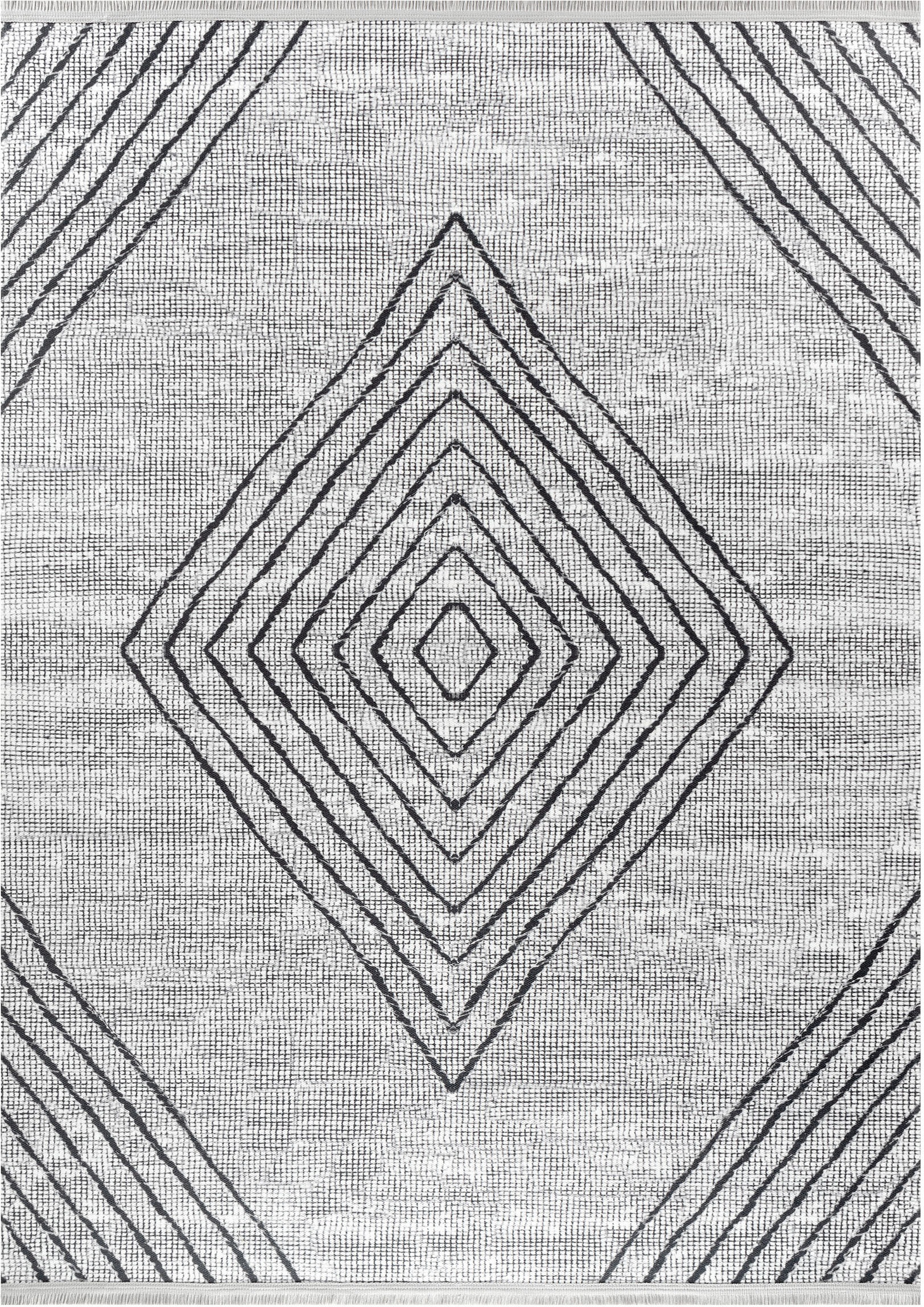 Sehrazat Teppich »EFE 1010«, rechteckig, 5 mm Höhe, Wohnzimmer, Flachwebteppich, Scandi Style