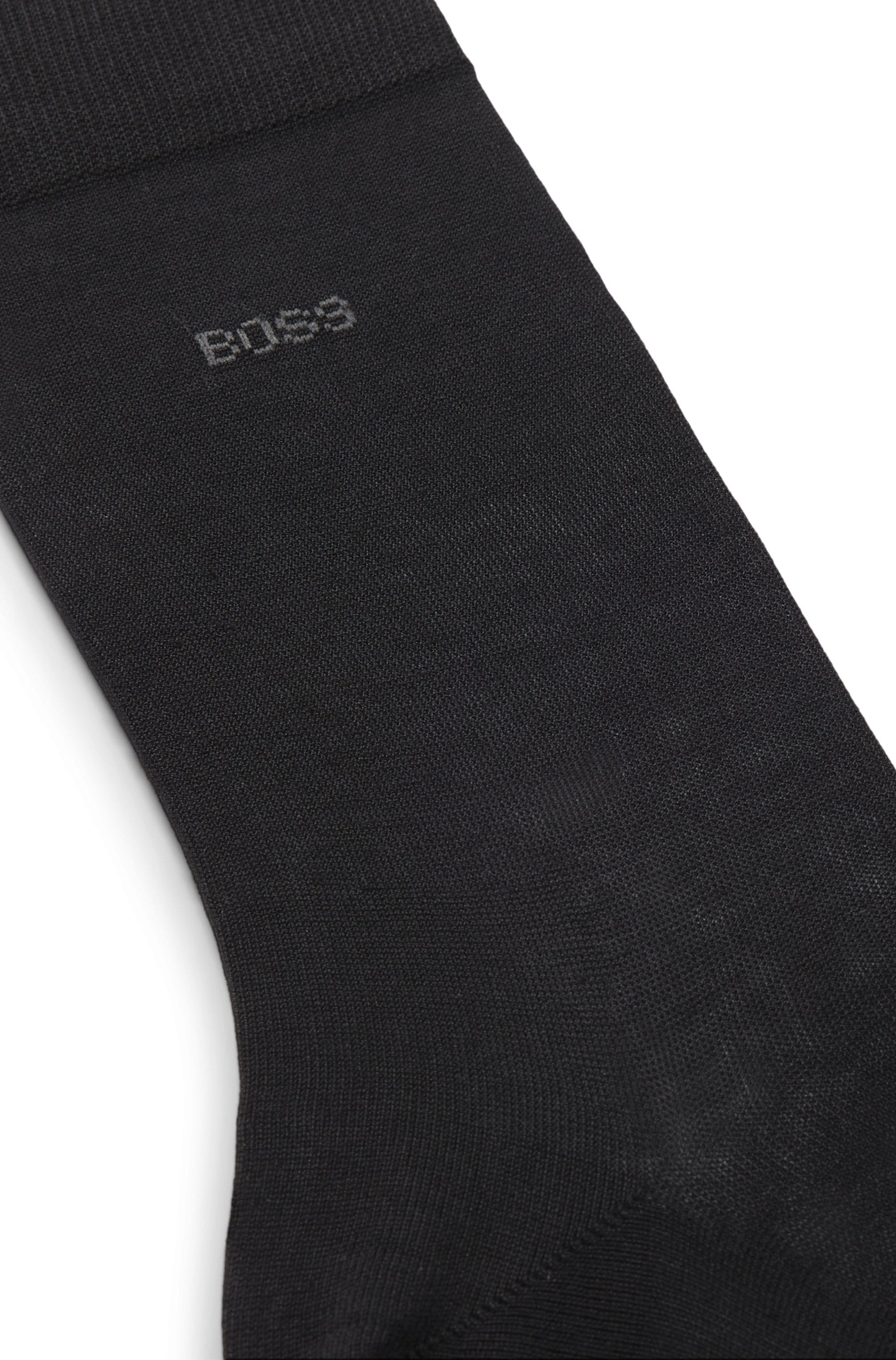 BOSS Businesssocken »George RS Uni MC« Packung,  mit dezentem, eingestricktem  BOSS Logo-Schriftzug