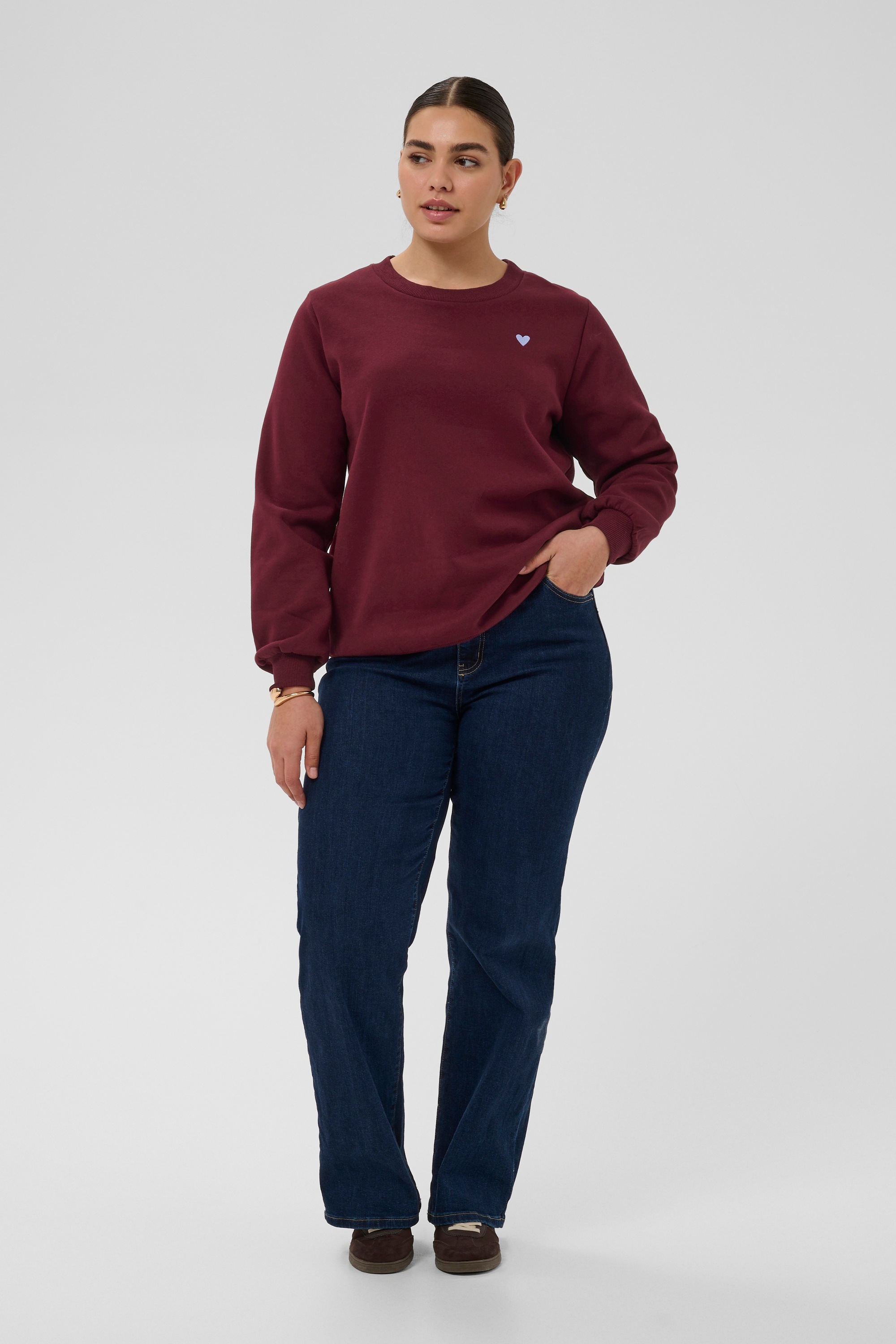 KAFFE Curve Sweatshirt »Sweatshirt KClia«
