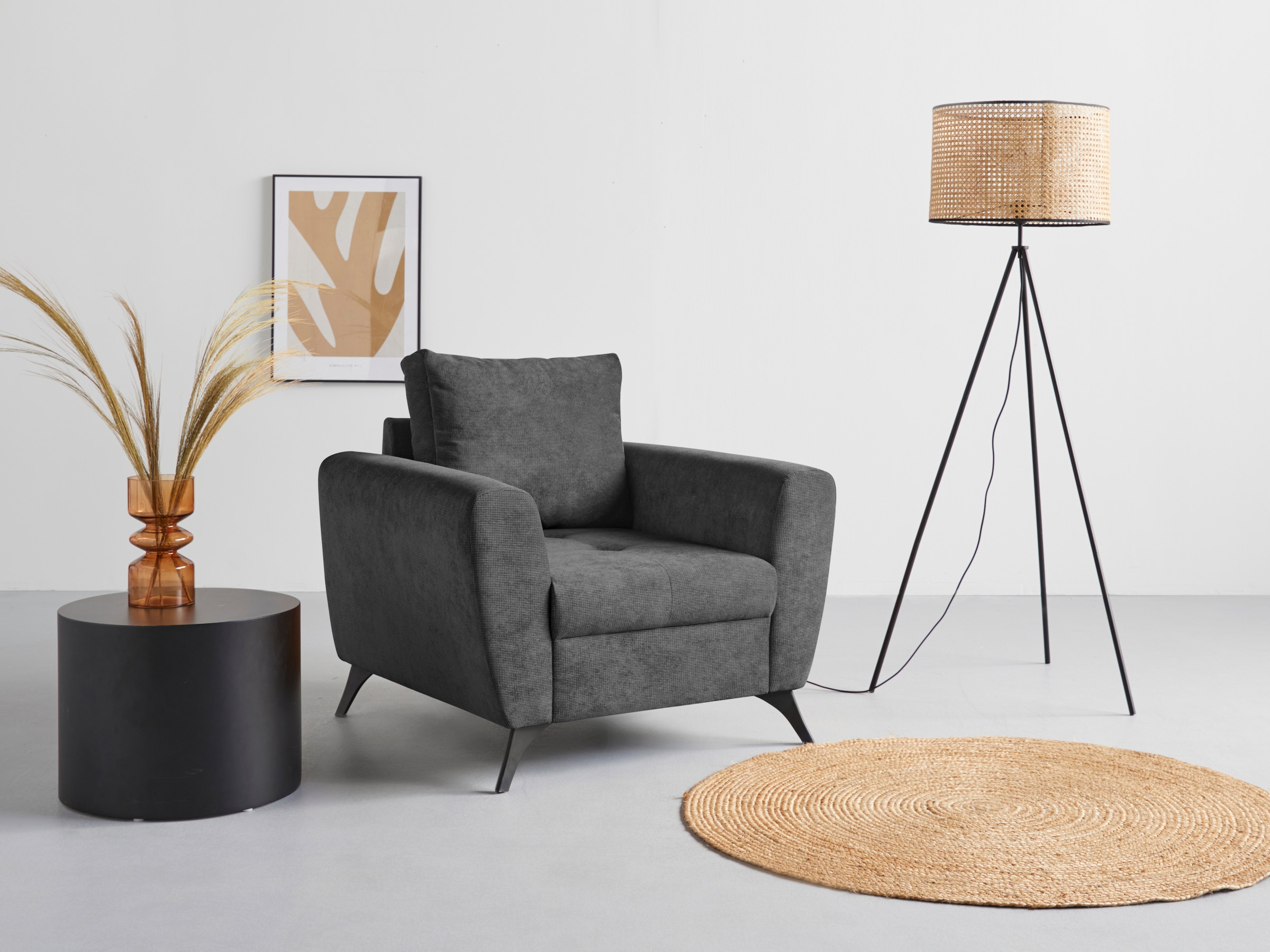 INOSIGN Sessel 140kg Aqua »Lörby«, online pro Belastbarkeit mit kaufen bis auch clean-Bezug Sitzplatz